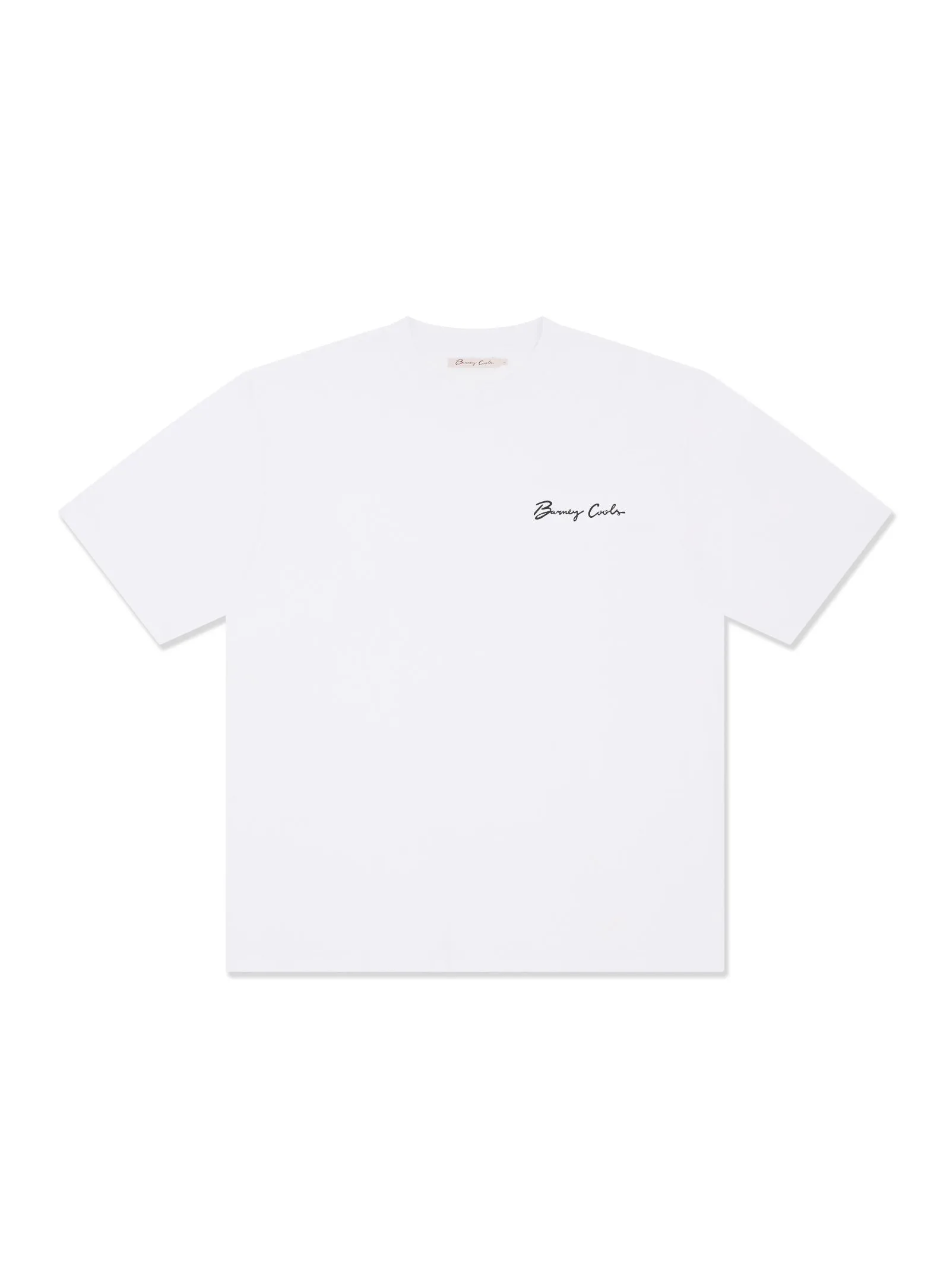 Logo Tee White sold by Barney Cools