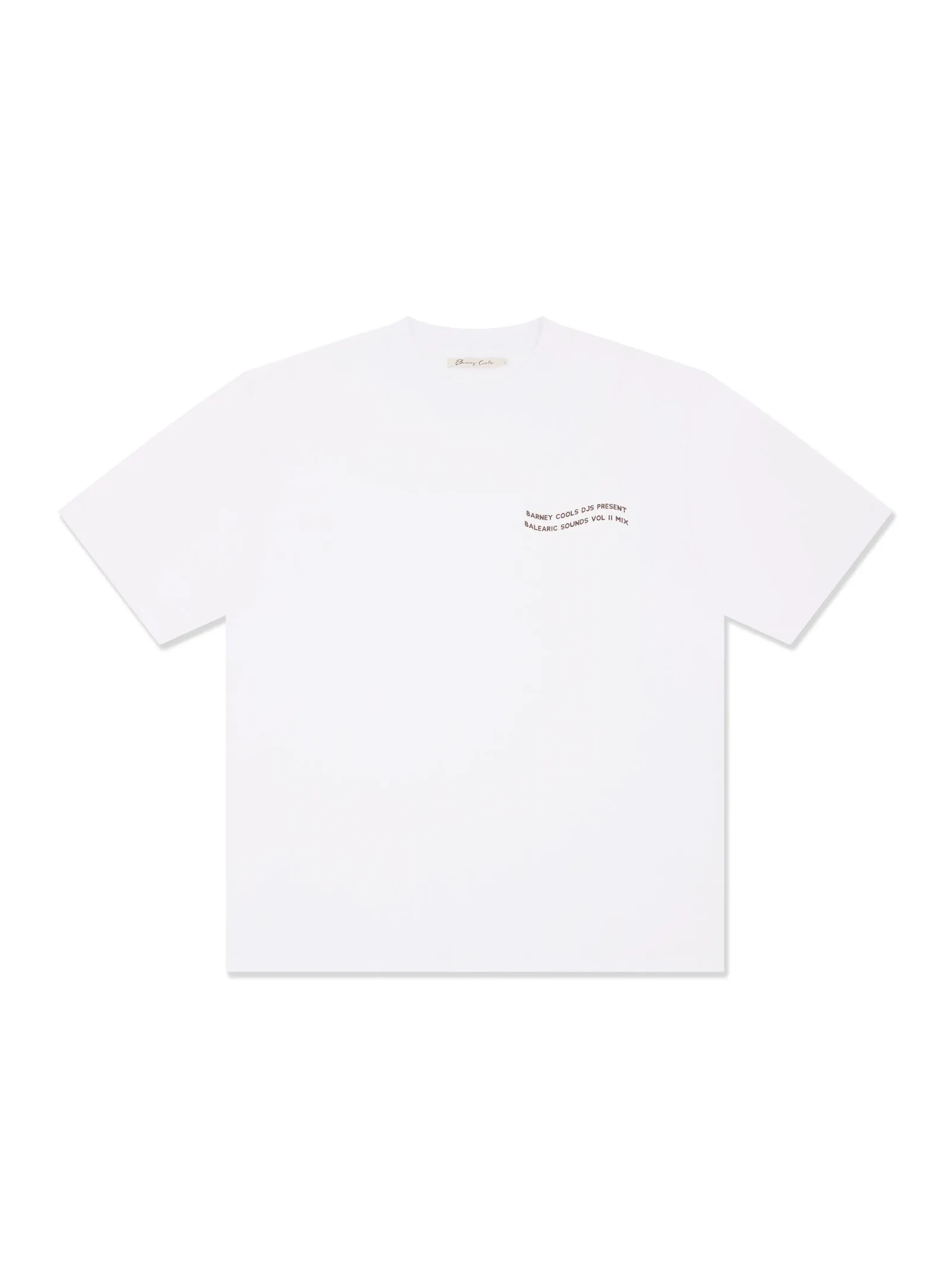 Balearic Tee White sold by Barney Cools product image thumbnail 3