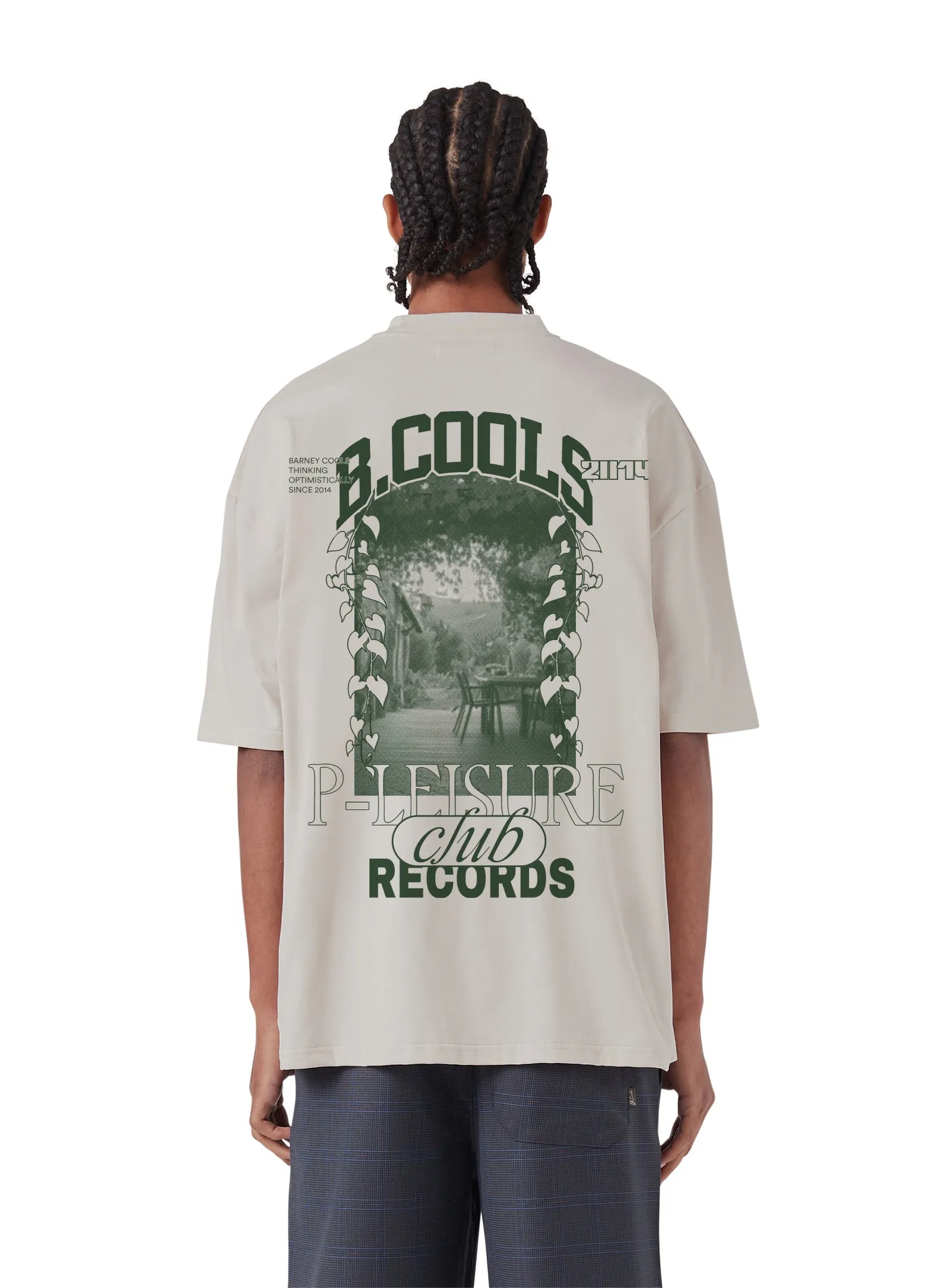 Courtyard Tee Natural sold by Barney Cools product image thumbnail 4