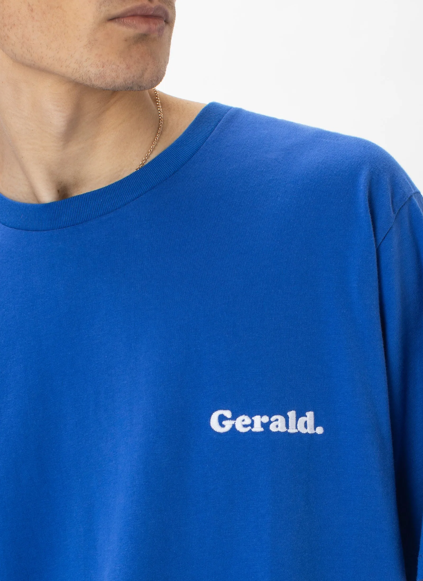 Gerald Tee Blue sold by Barney Cools product image thumbnail 2