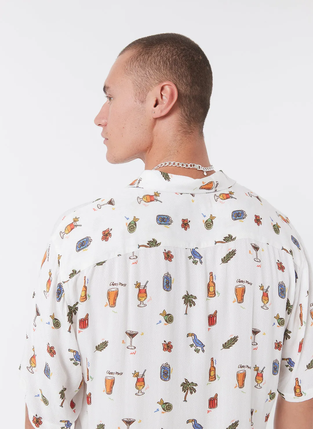 Holiday Shirt Happy Hour sold by Barney Cools product image thumbnail 5