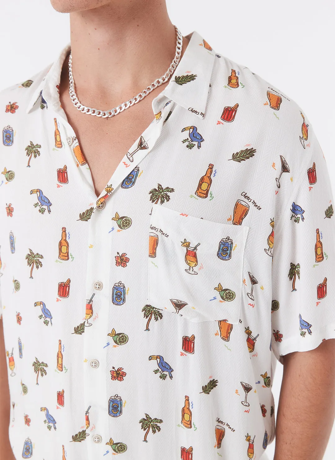 Holiday Shirt Happy Hour sold by Barney Cools product image thumbnail 2