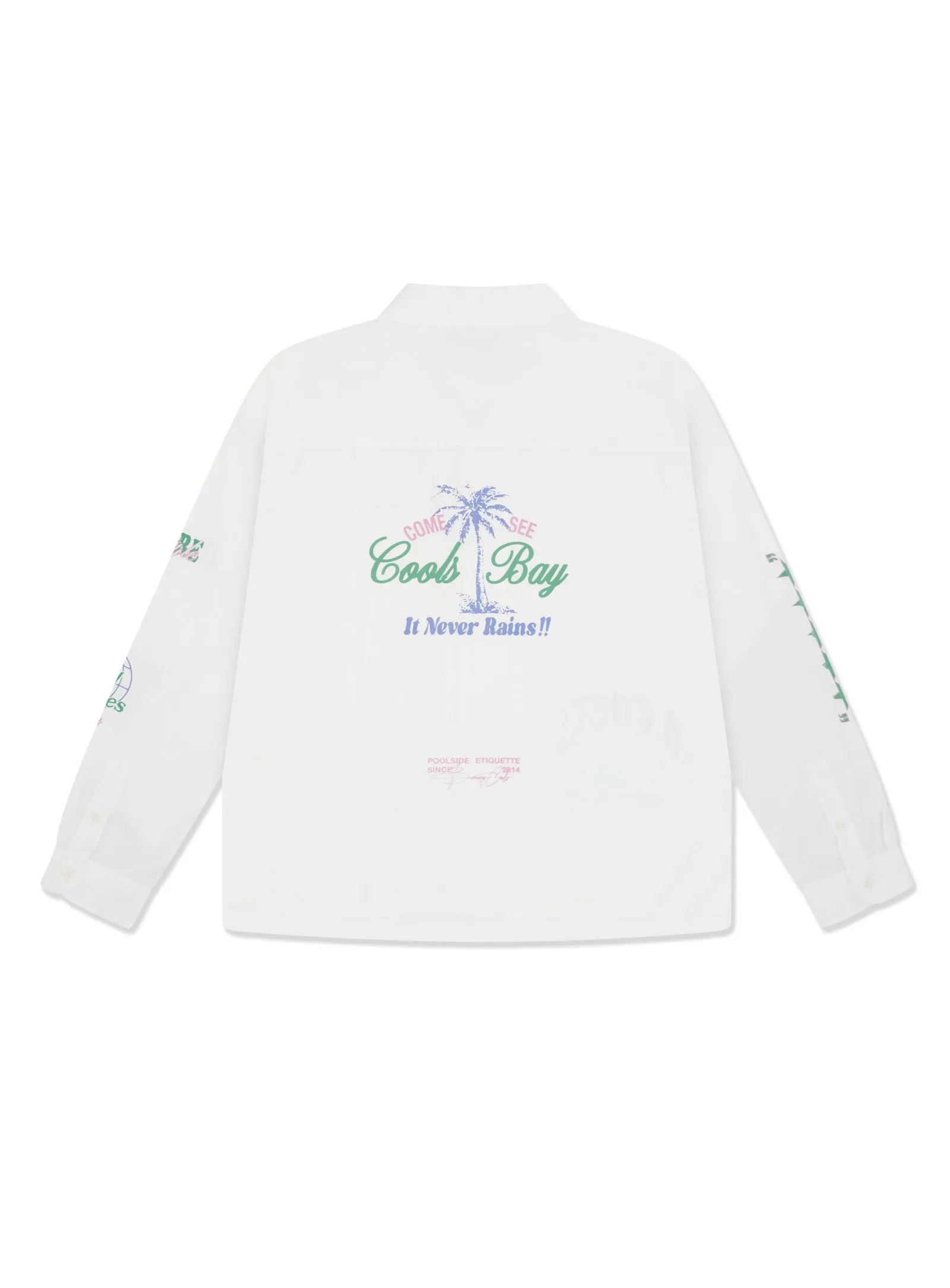 Medley LS Shirt White sold by Barney Cools product image thumbnail 2