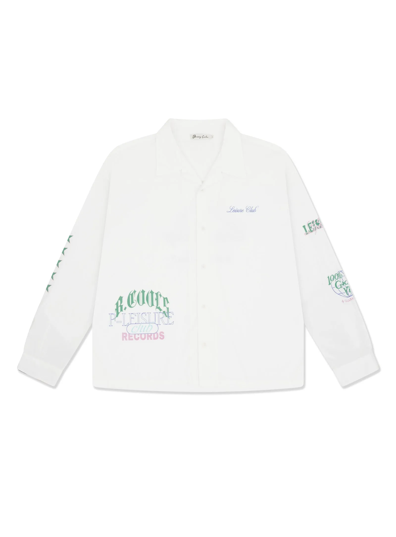 Medley LS Shirt White sold by Barney Cools product image thumbnail 3