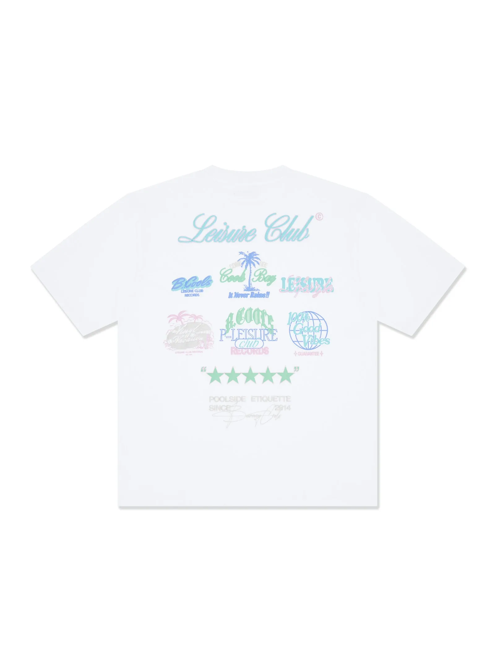 Medley Tee White sold by Barney Cools product image thumbnail 4