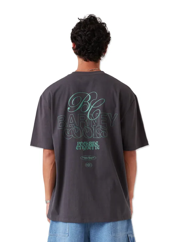 Legacy Tee Black sold by Barney Cools
