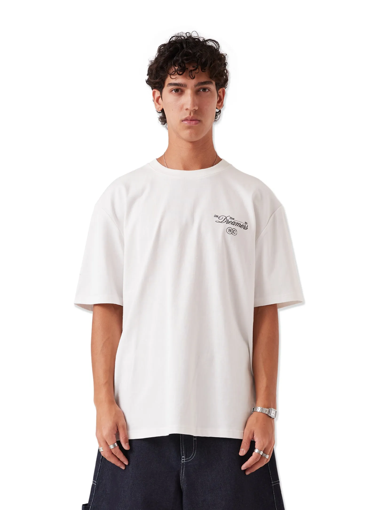 DTD Tee White sold by Barney Cools product image thumbnail 3