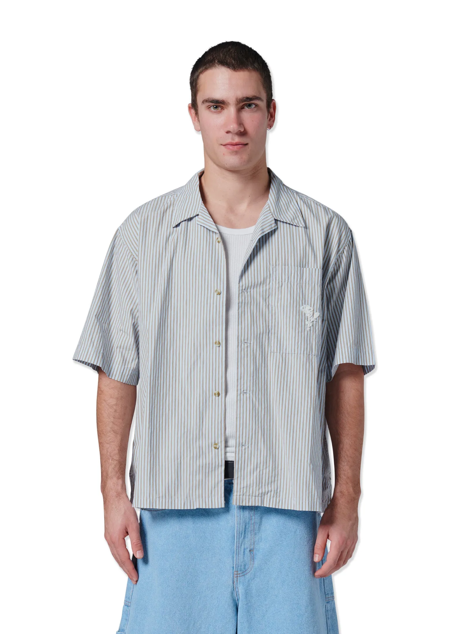 Boathouse Shirt Blue sold by Barney Cools