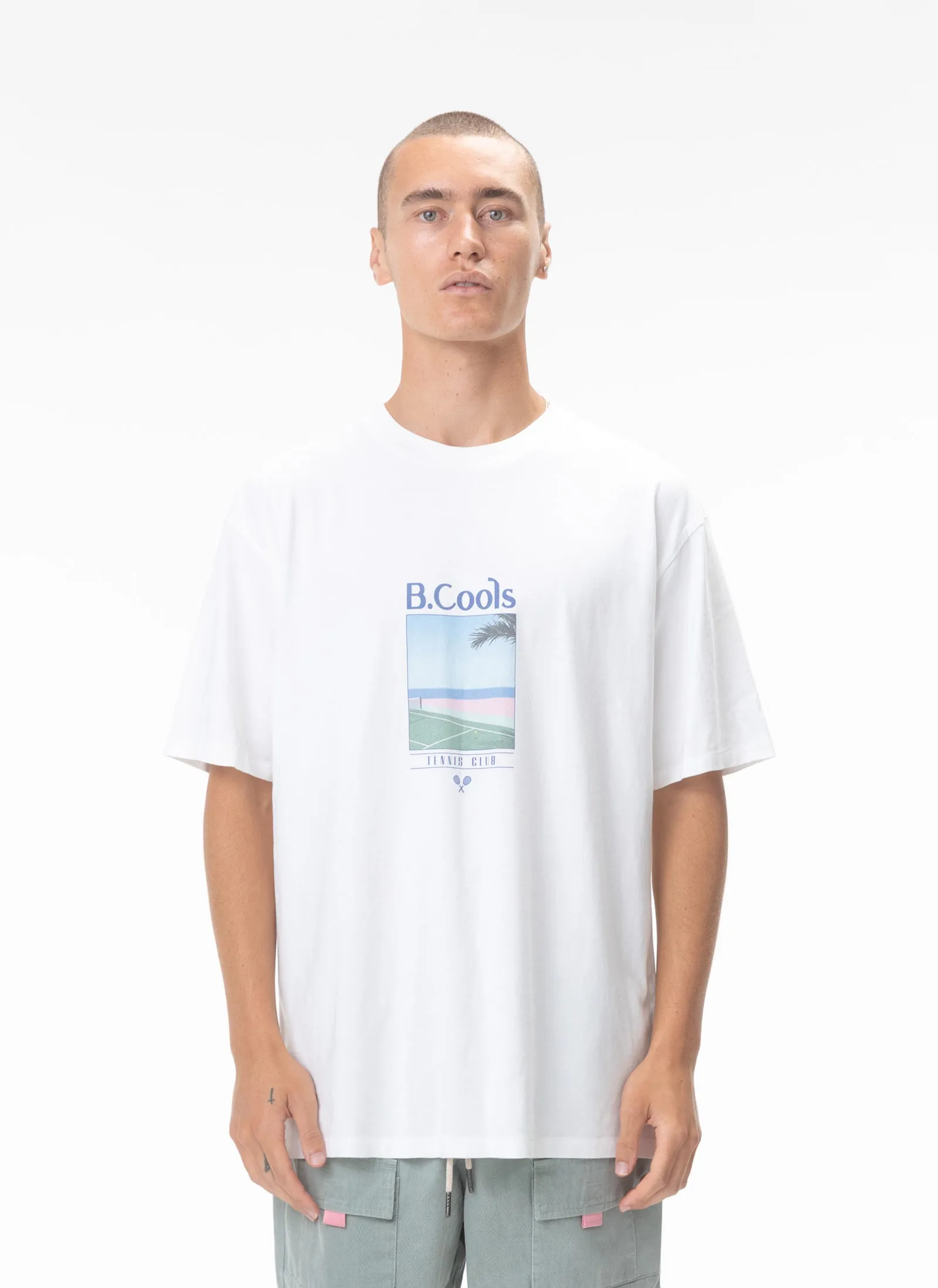 Club Tee White sold by Barney Cools