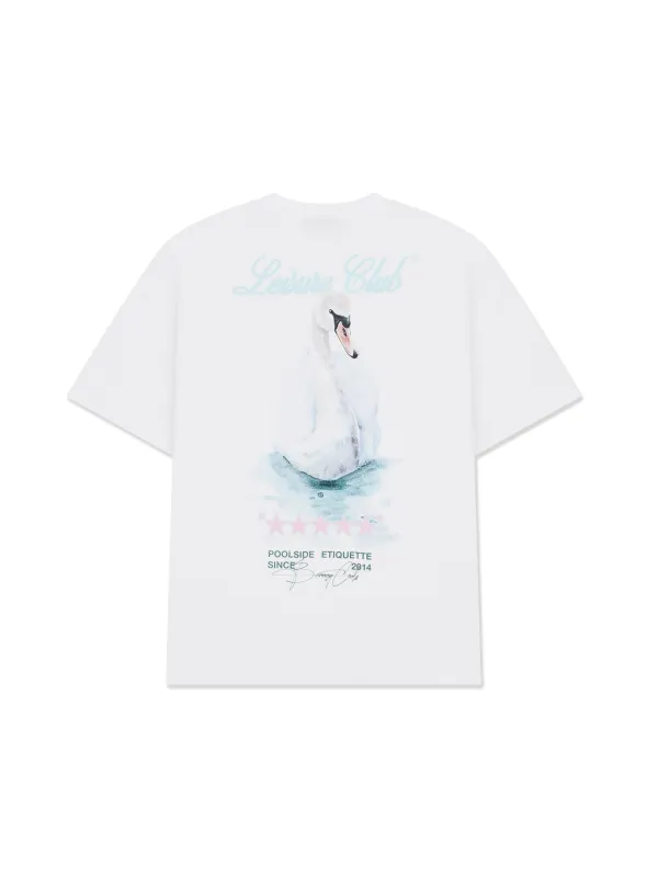 Swan T-shirt White sold by Barney Cools