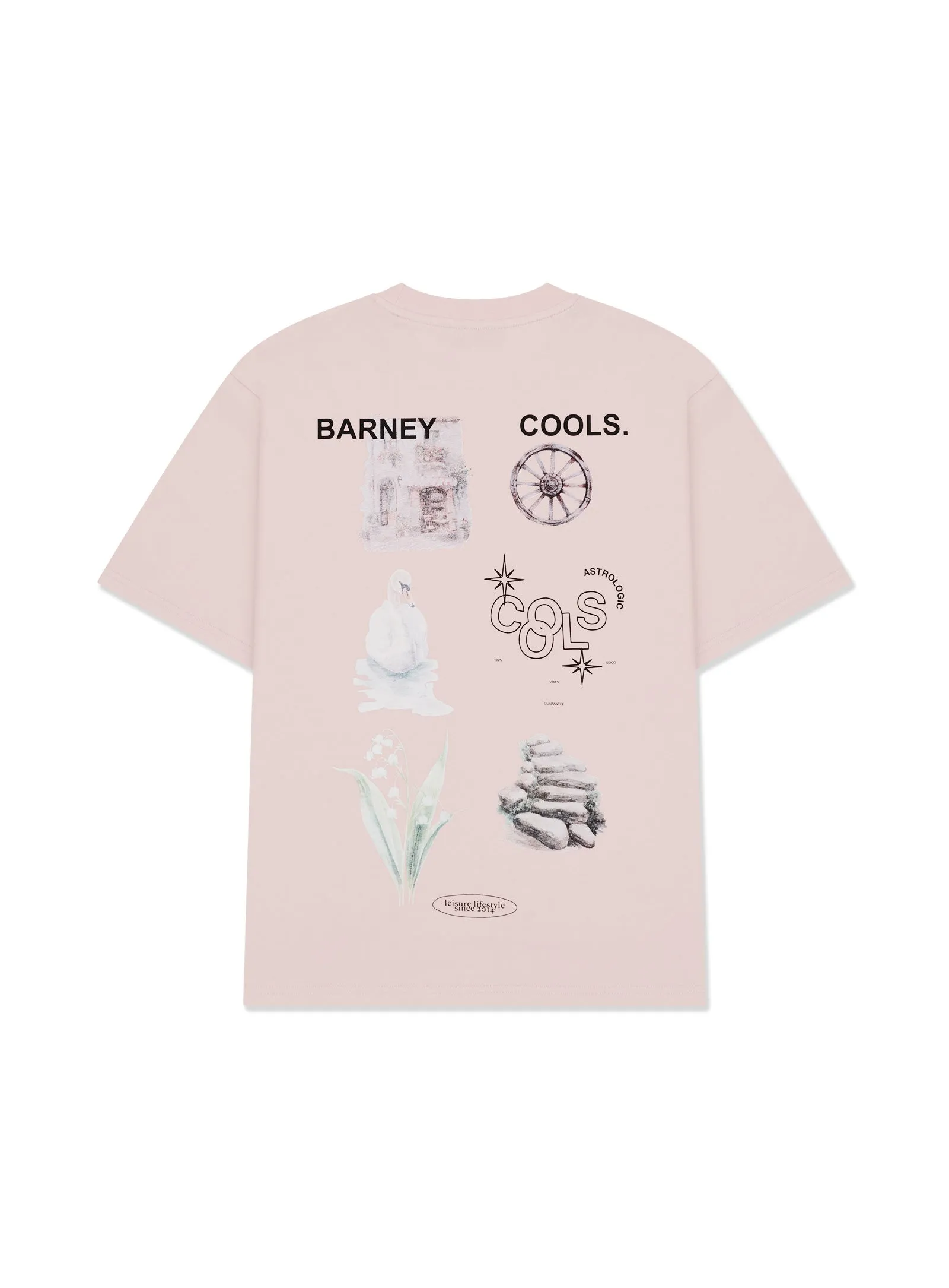 Terrace T-shirt Faded Pink sold by Barney Cools
