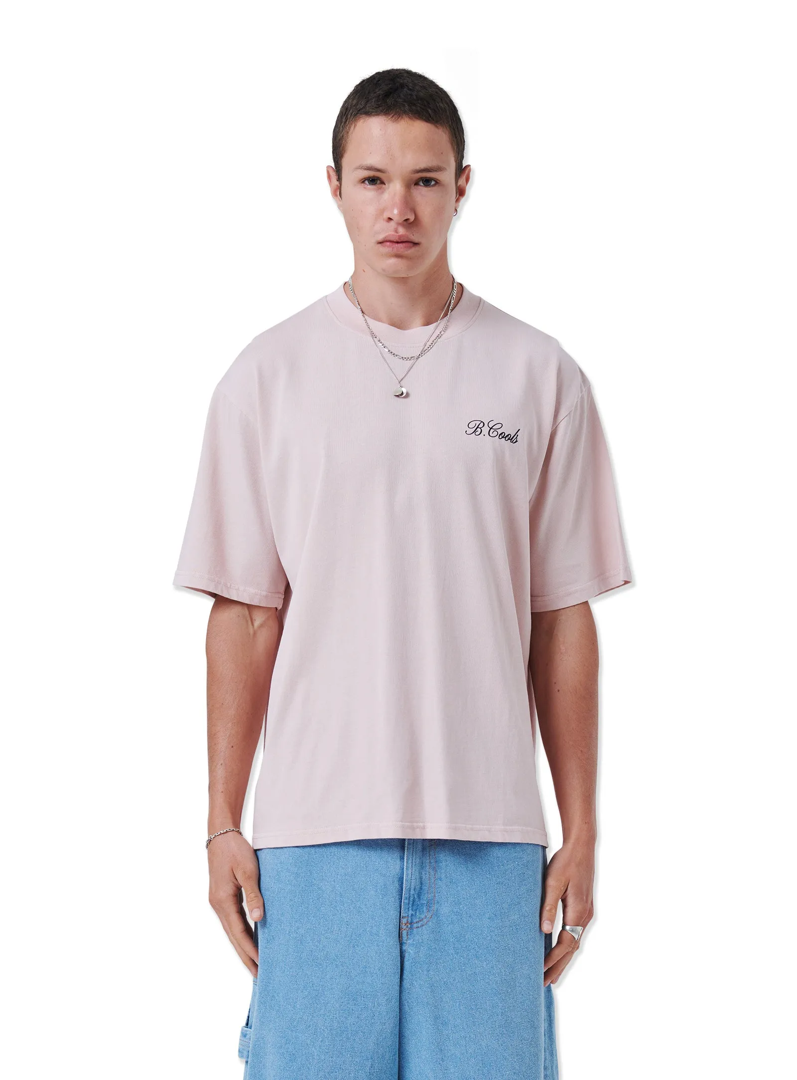 Terrace T-shirt Faded Pink sold by Barney Cools product image thumbnail 2