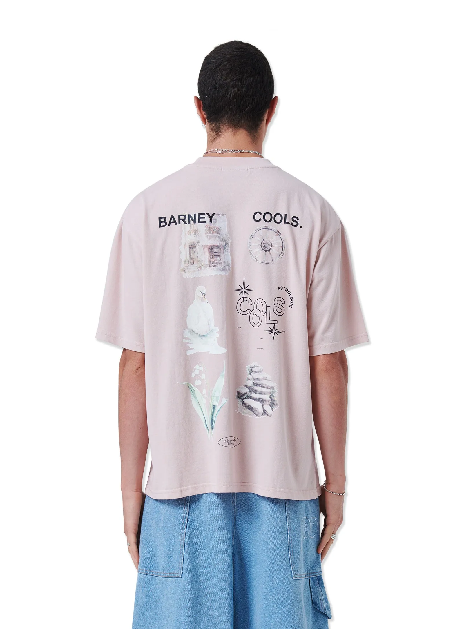 Terrace T-shirt Faded Pink sold by Barney Cools product image thumbnail 3