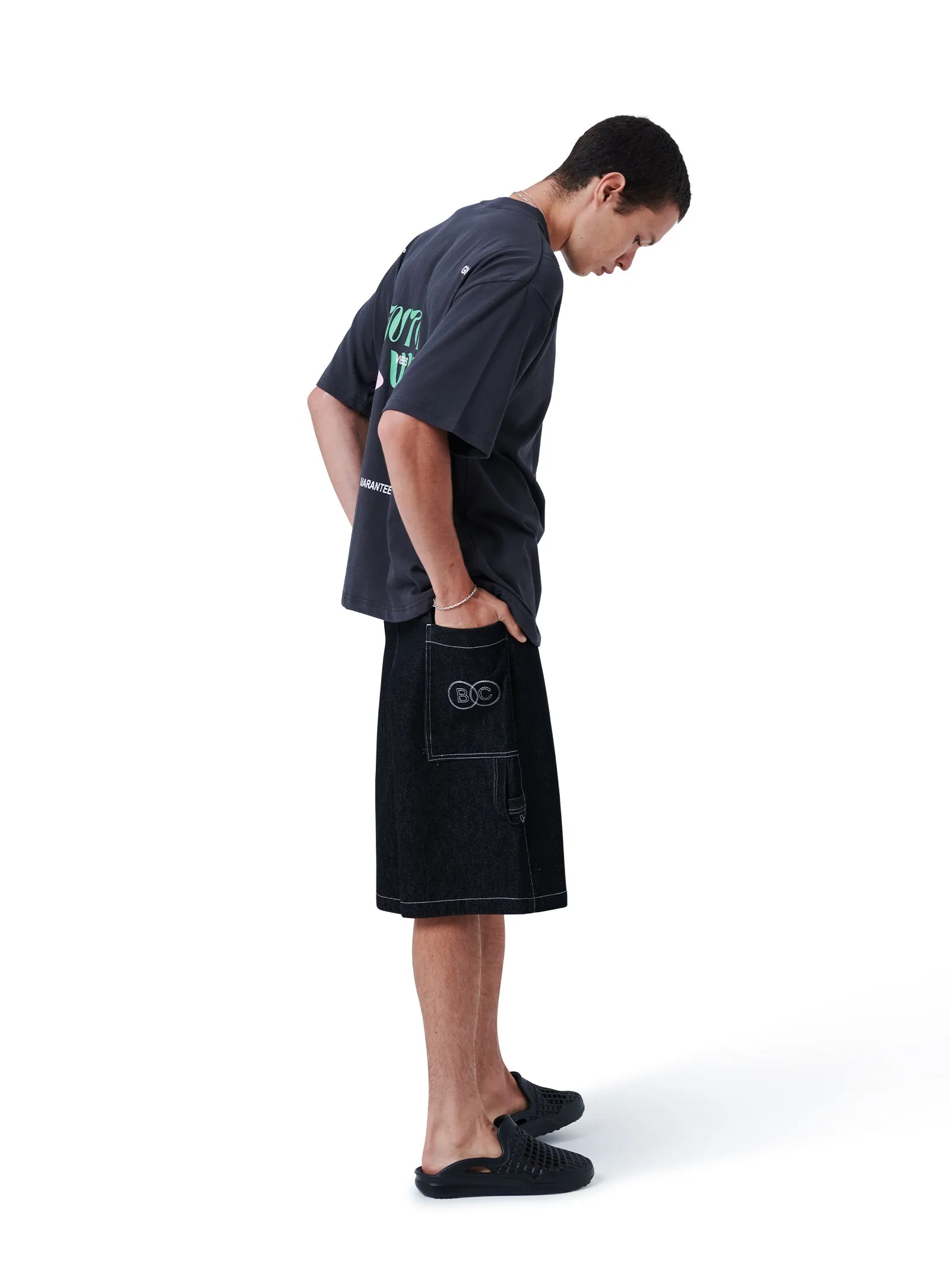 ETW T-shirt Aged Black sold by Barney Cools product image thumbnail 5