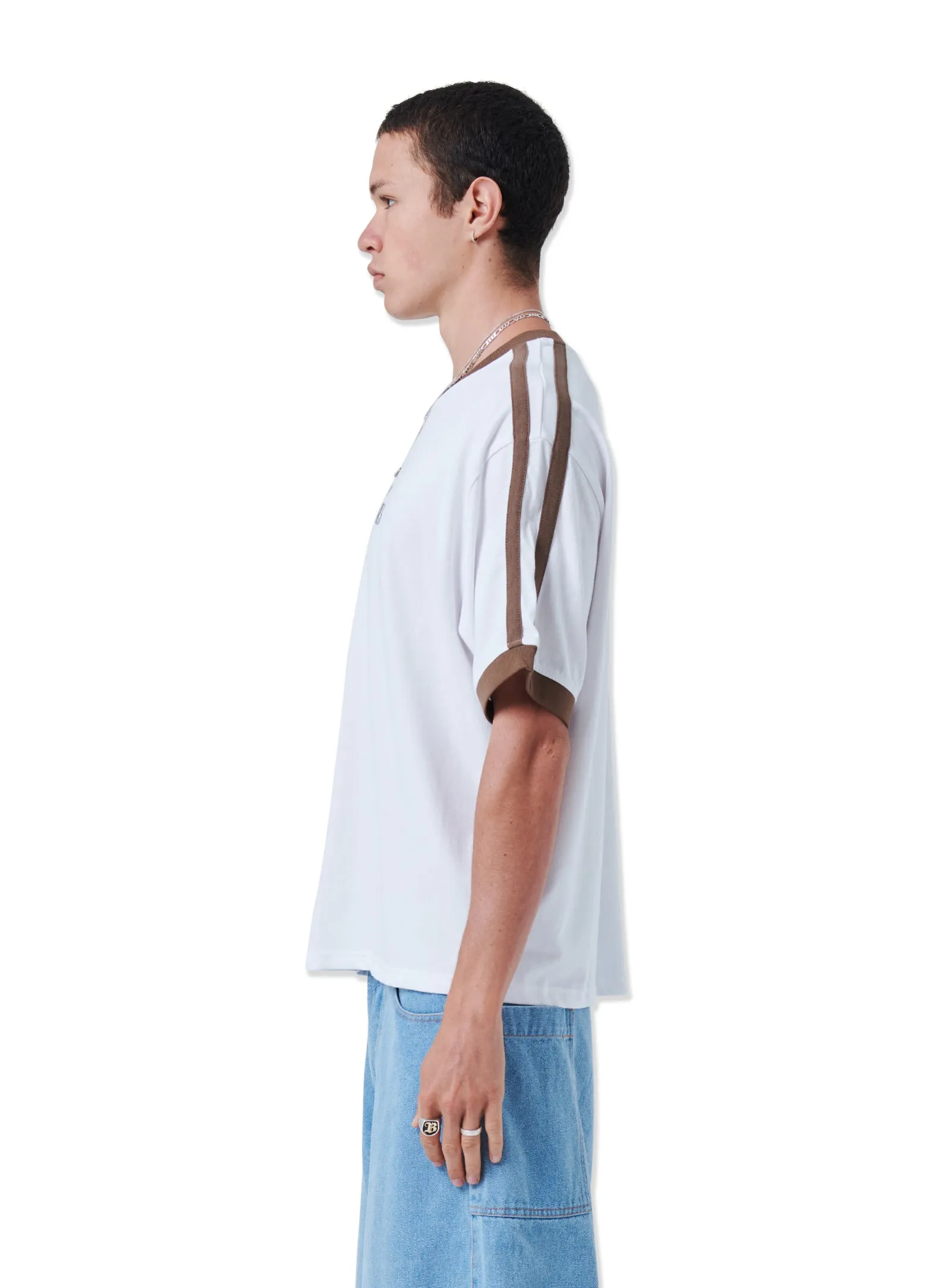 BB14 T-shirt White sold by Barney Cools product image thumbnail 5