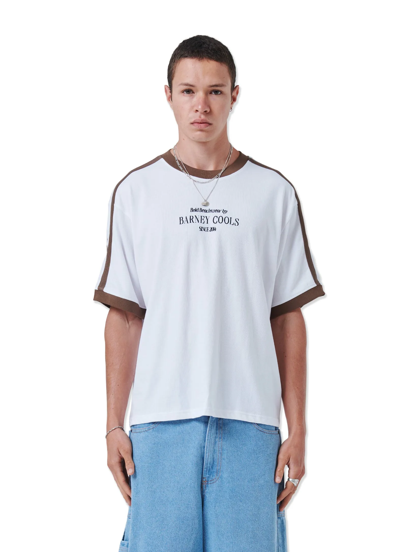 BB14 T-shirt White sold by Barney Cools product image thumbnail 2