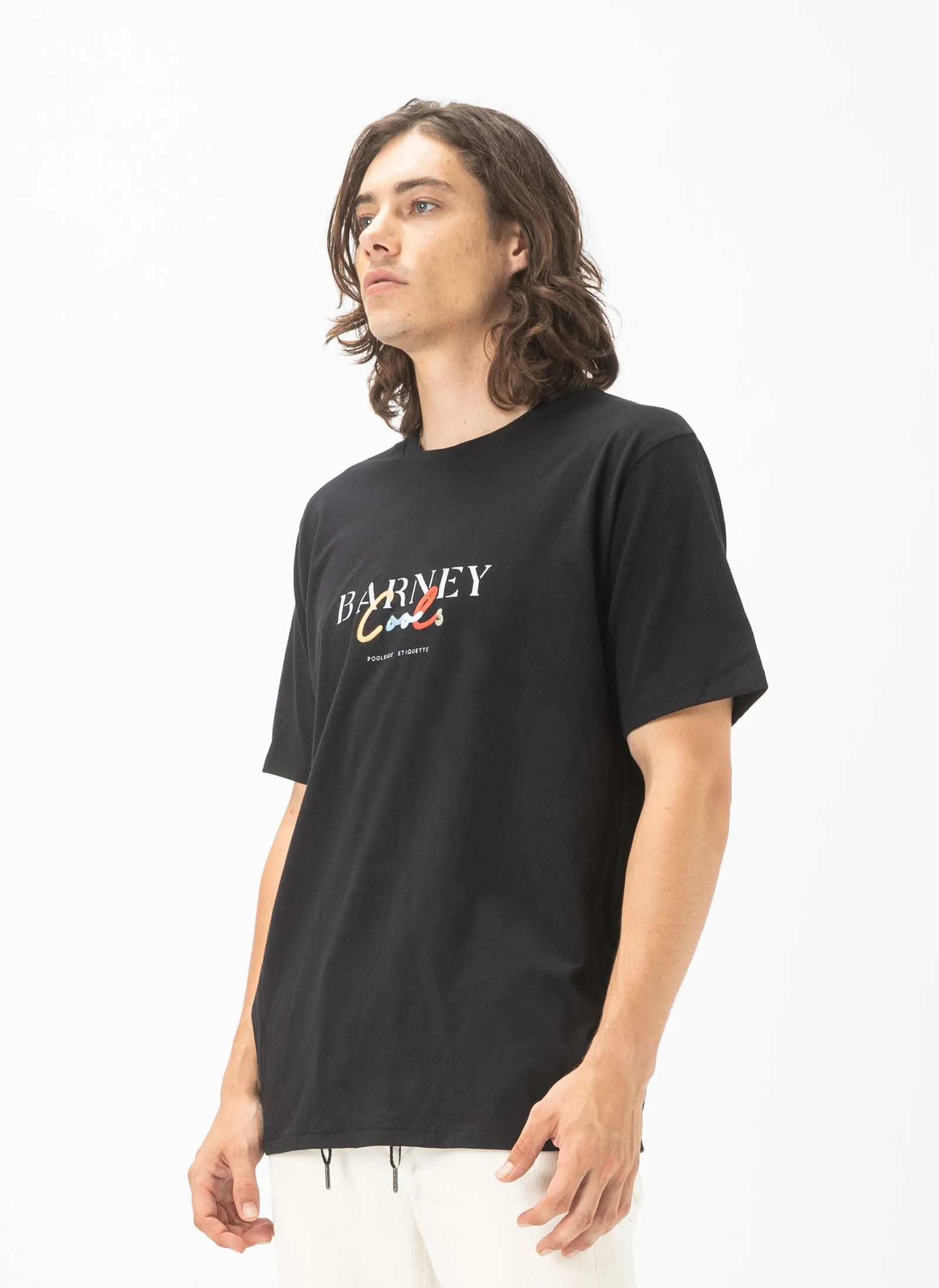 Colour Script Tee Black sold by Barney Cools product image thumbnail 3