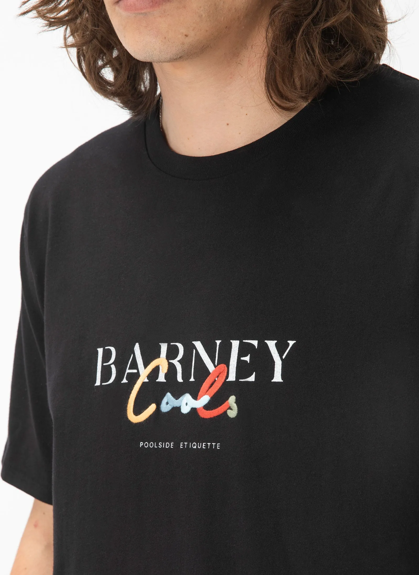 Colour Script Tee Black sold by Barney Cools product image thumbnail 2