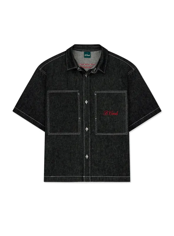 Box Crop Shirt Raw made by Barney Cools