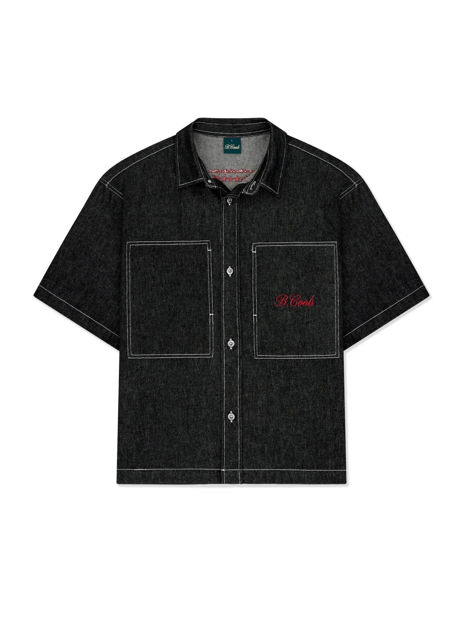 Box Crop Shirt Raw sold by Barney Cools