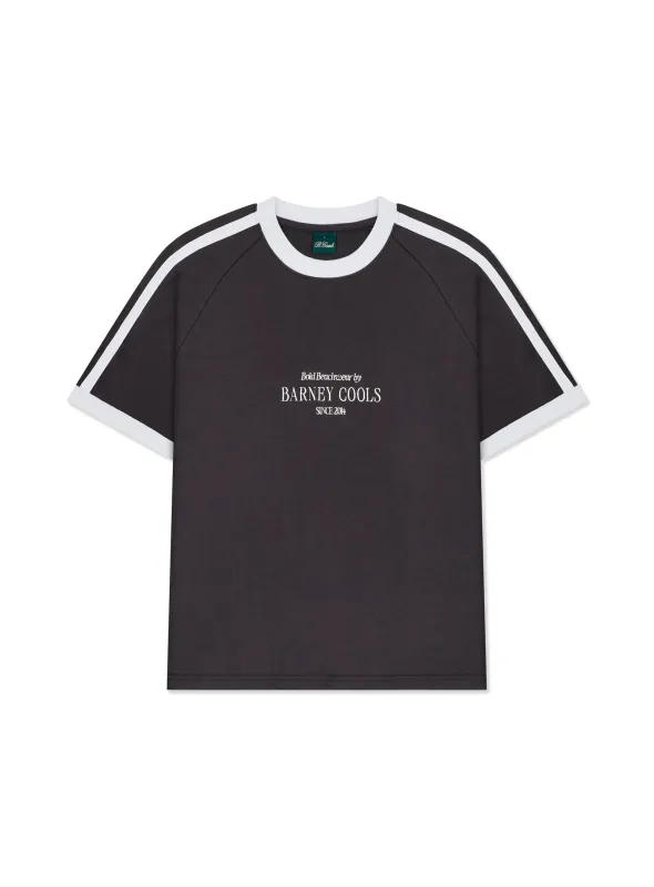 BB14 Crop T-shirt Aged Black made by Barney Cools