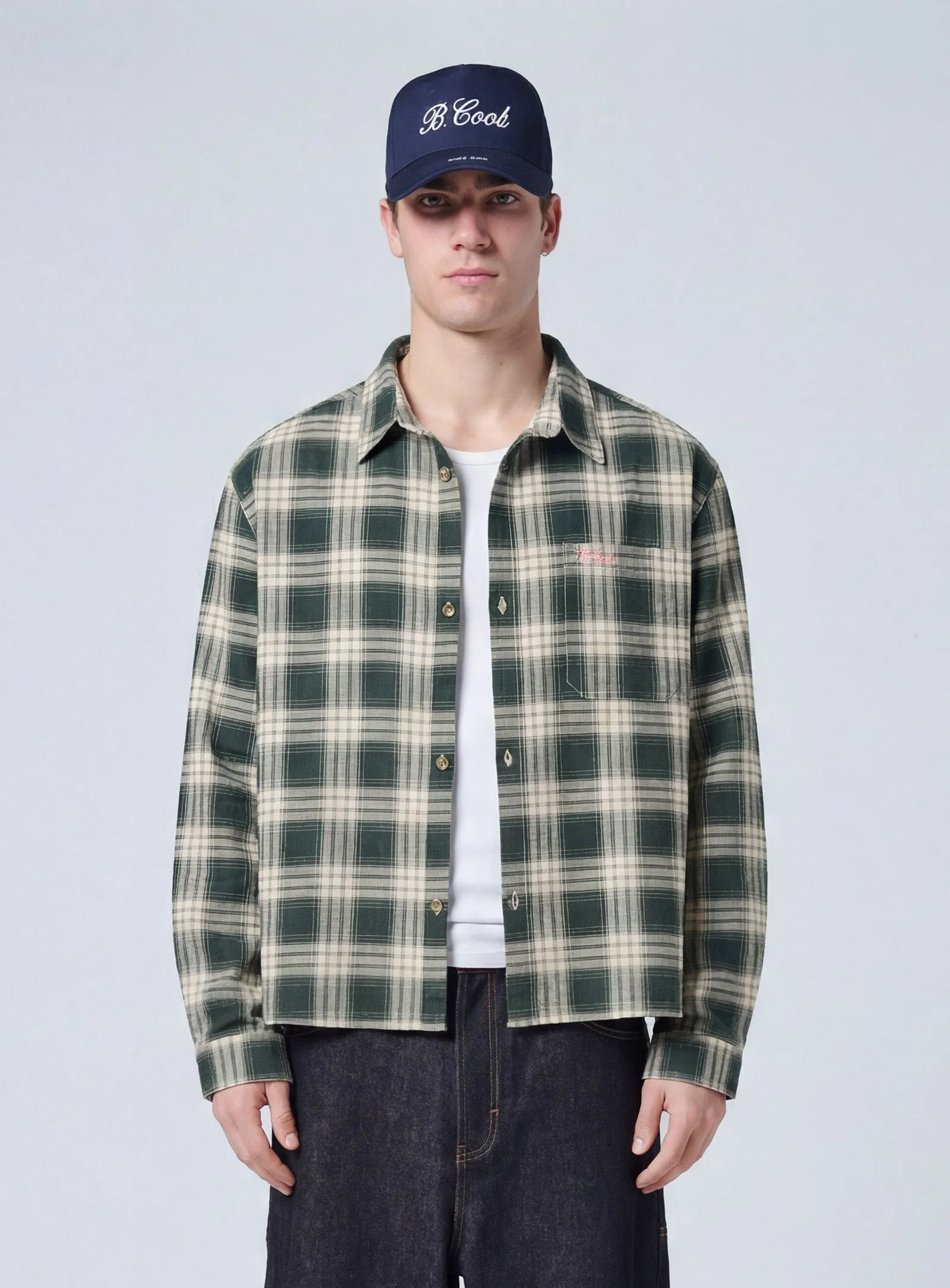 Chatlet Crop Shirt Plaid sold by Barney Cools product image thumbnail 5