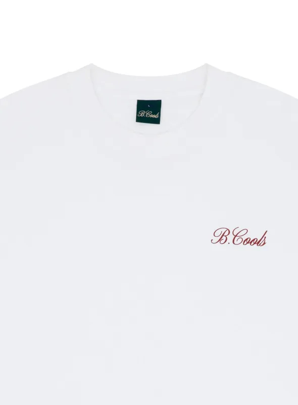 Scribe T-shirt White made by Barney Cools