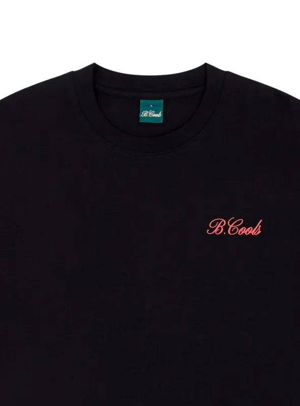 Scribe T-shirt Black made by Barney Cools