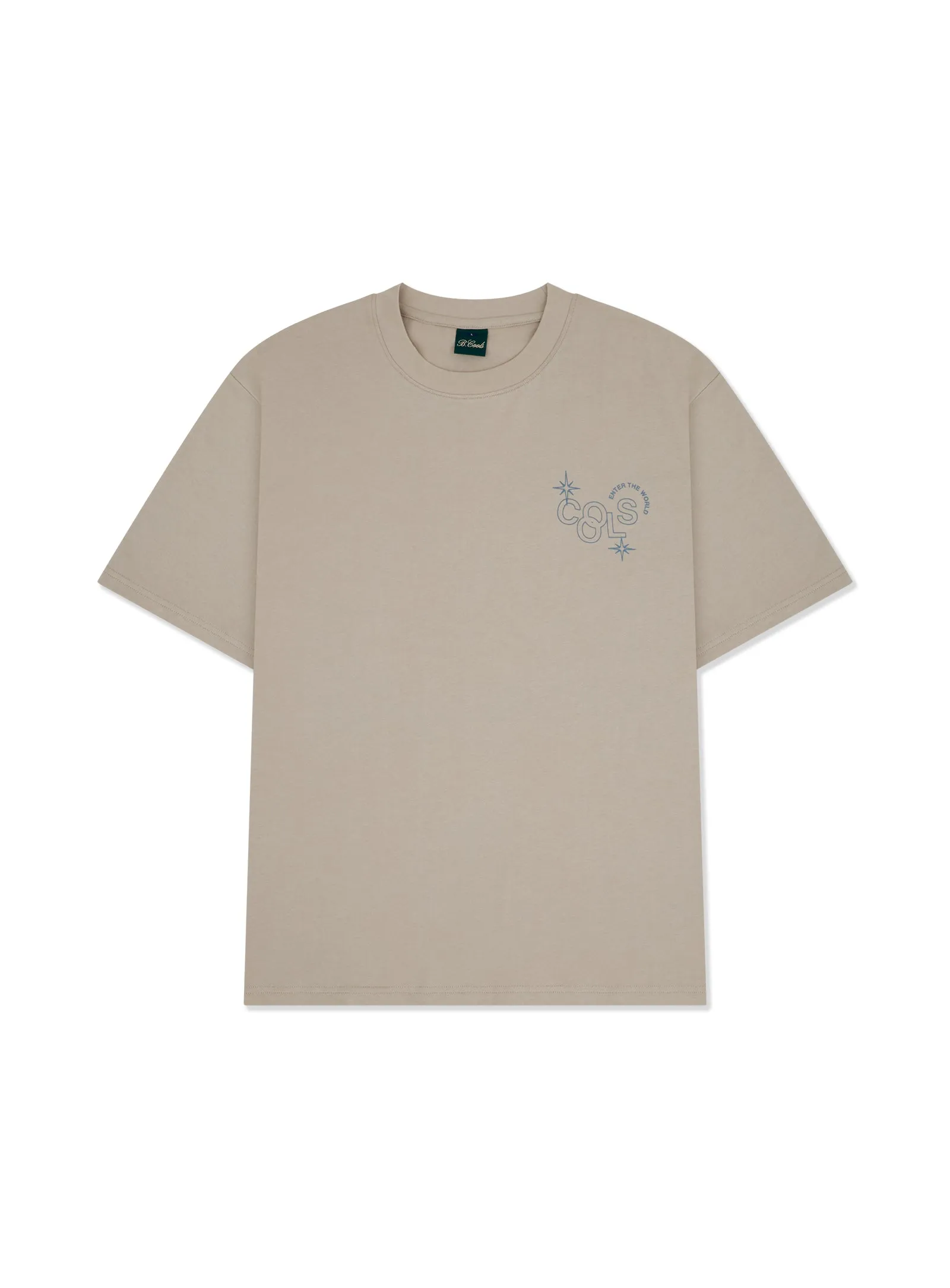 Vibe T-shirt Cement sold by Barney Cools