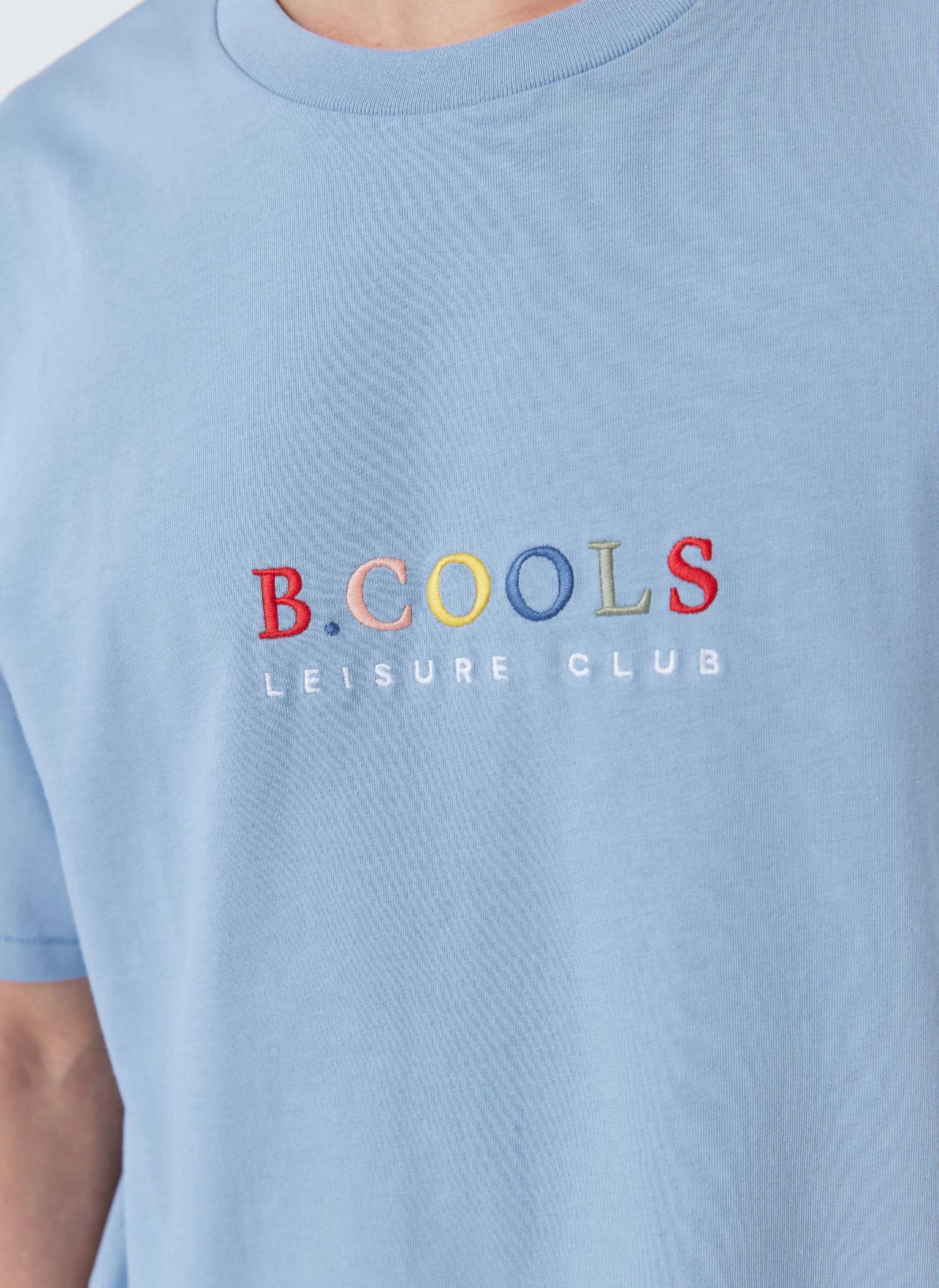 Leisure Club Tee Steel sold by Barney Cools product image thumbnail 2