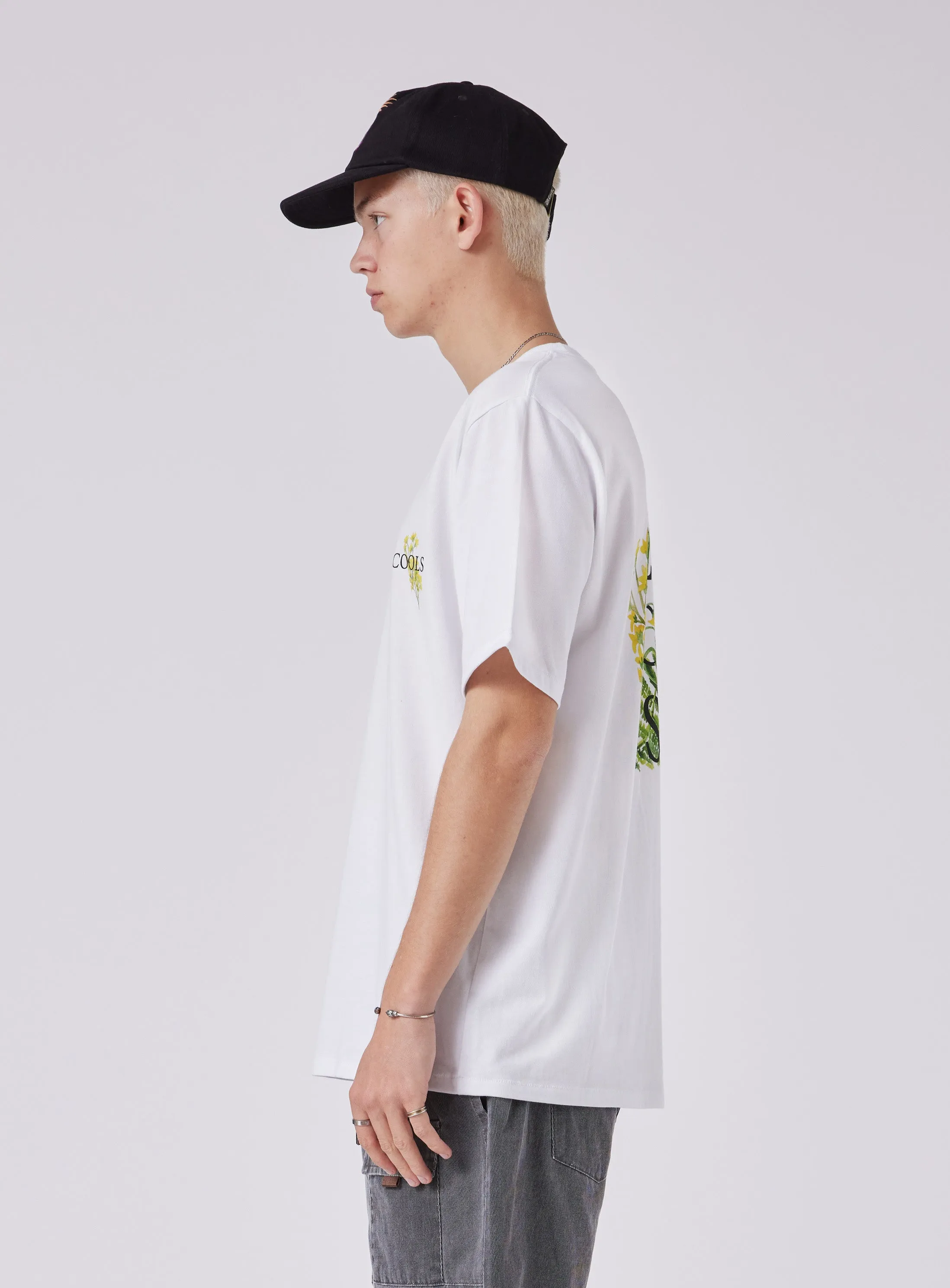 Blossom Homie Tee White sold by Barney Cools product image thumbnail 5