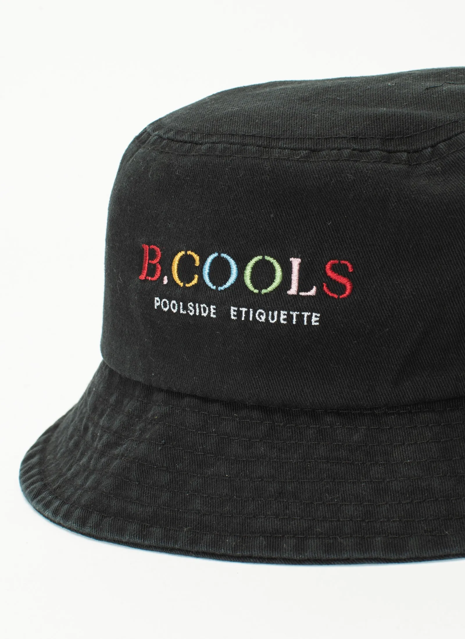 Bucket Hat Black Embro sold by Barney Cools product image thumbnail 3