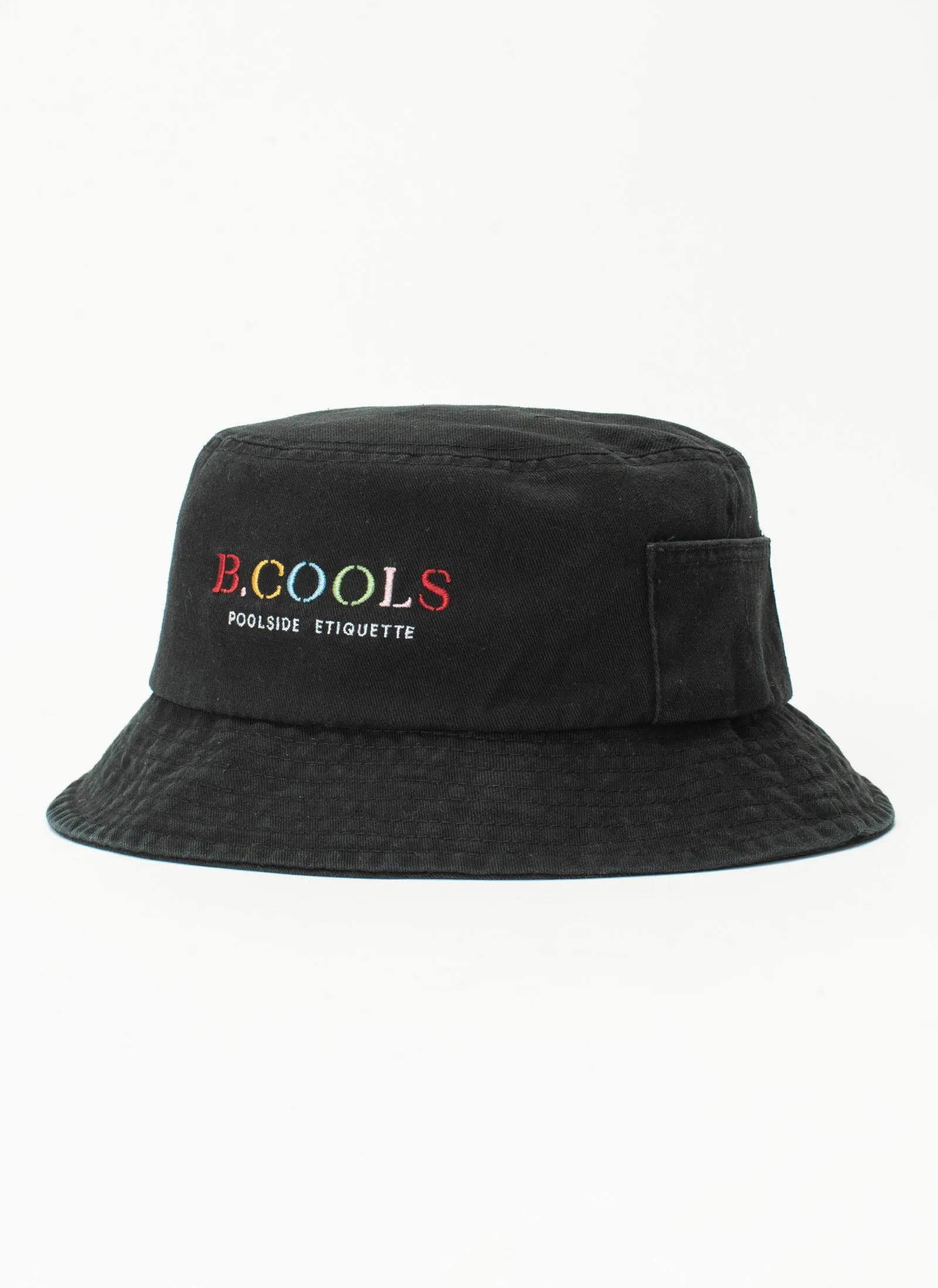Bucket Hat Black Embro sold by Barney Cools