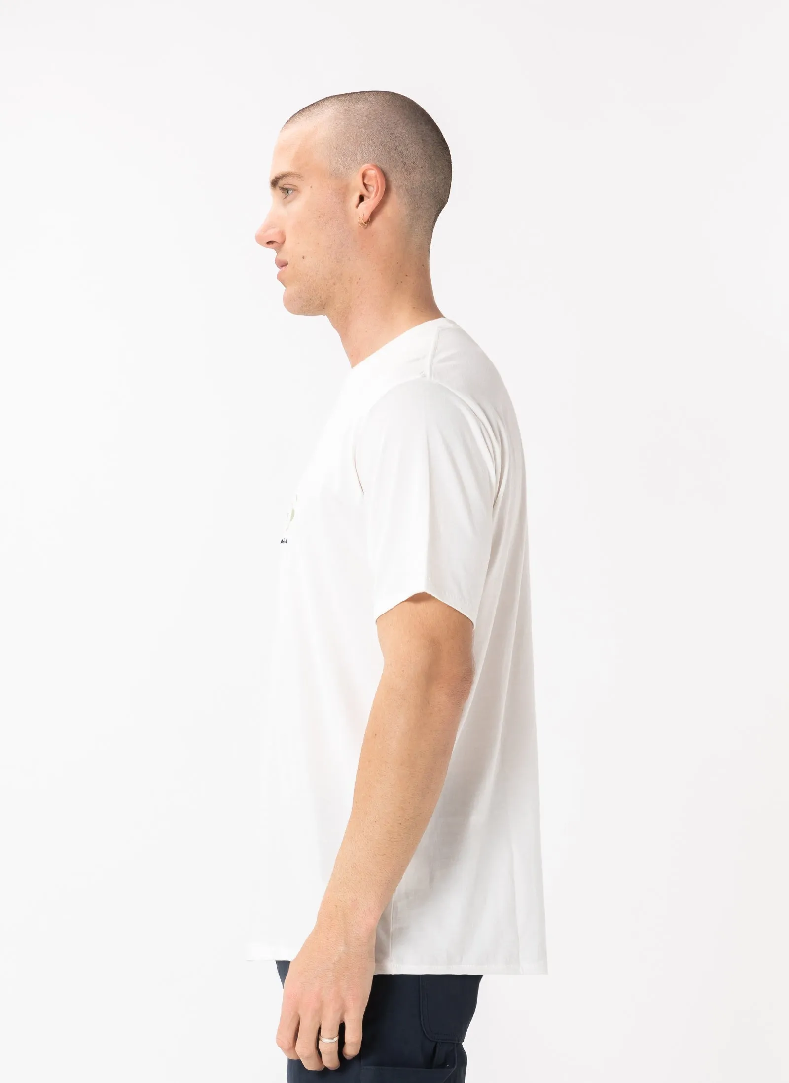 BRNY Tee White sold by Barney Cools product image thumbnail 5