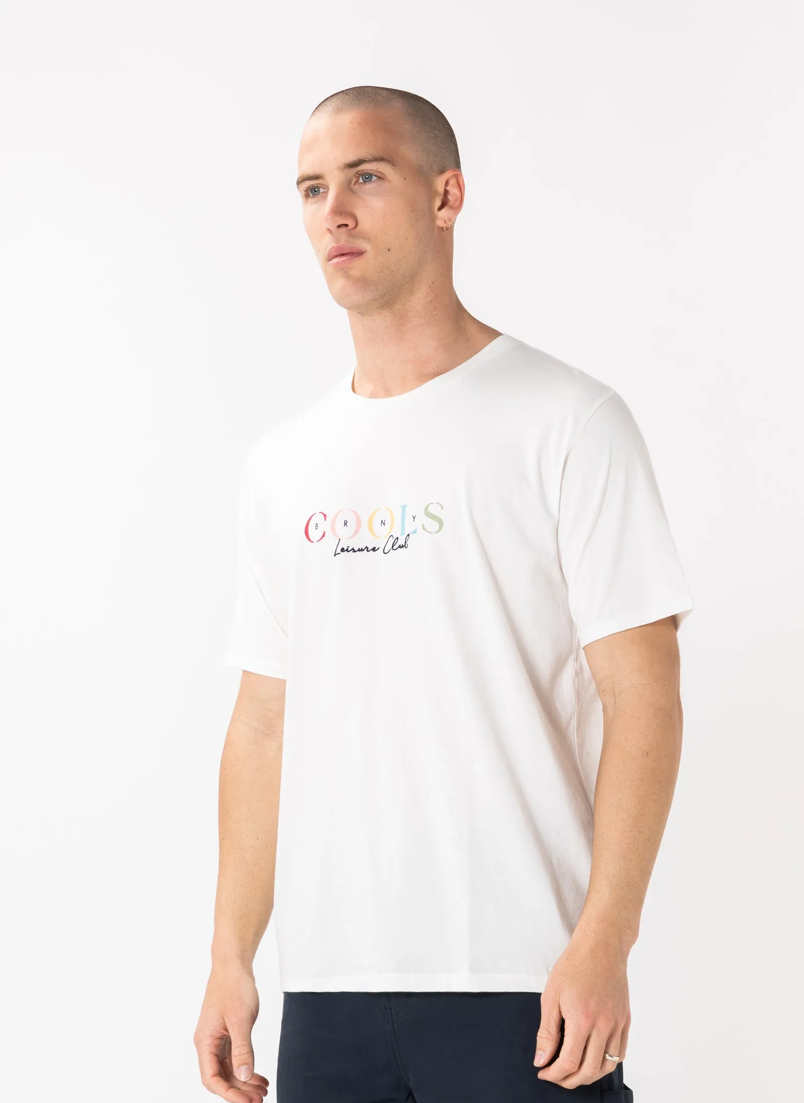 BRNY Tee White sold by Barney Cools product image thumbnail 4