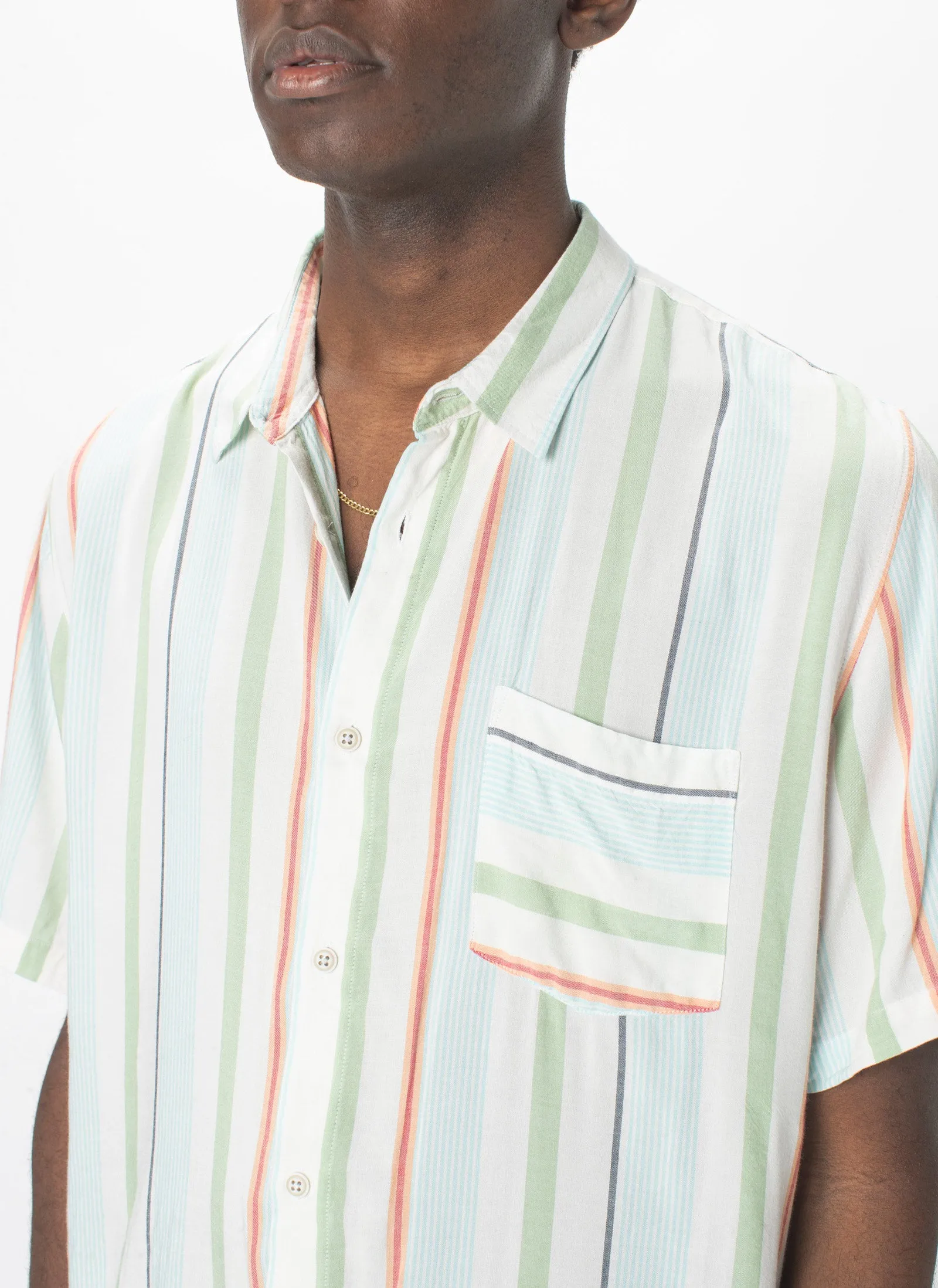 Holiday Short-Sleeve Shirt Malibu Stripe sold by Barney Cools product image thumbnail 2