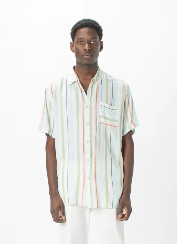 Holiday Short-Sleeve Shirt Malibu Stripe sold by Barney Cools