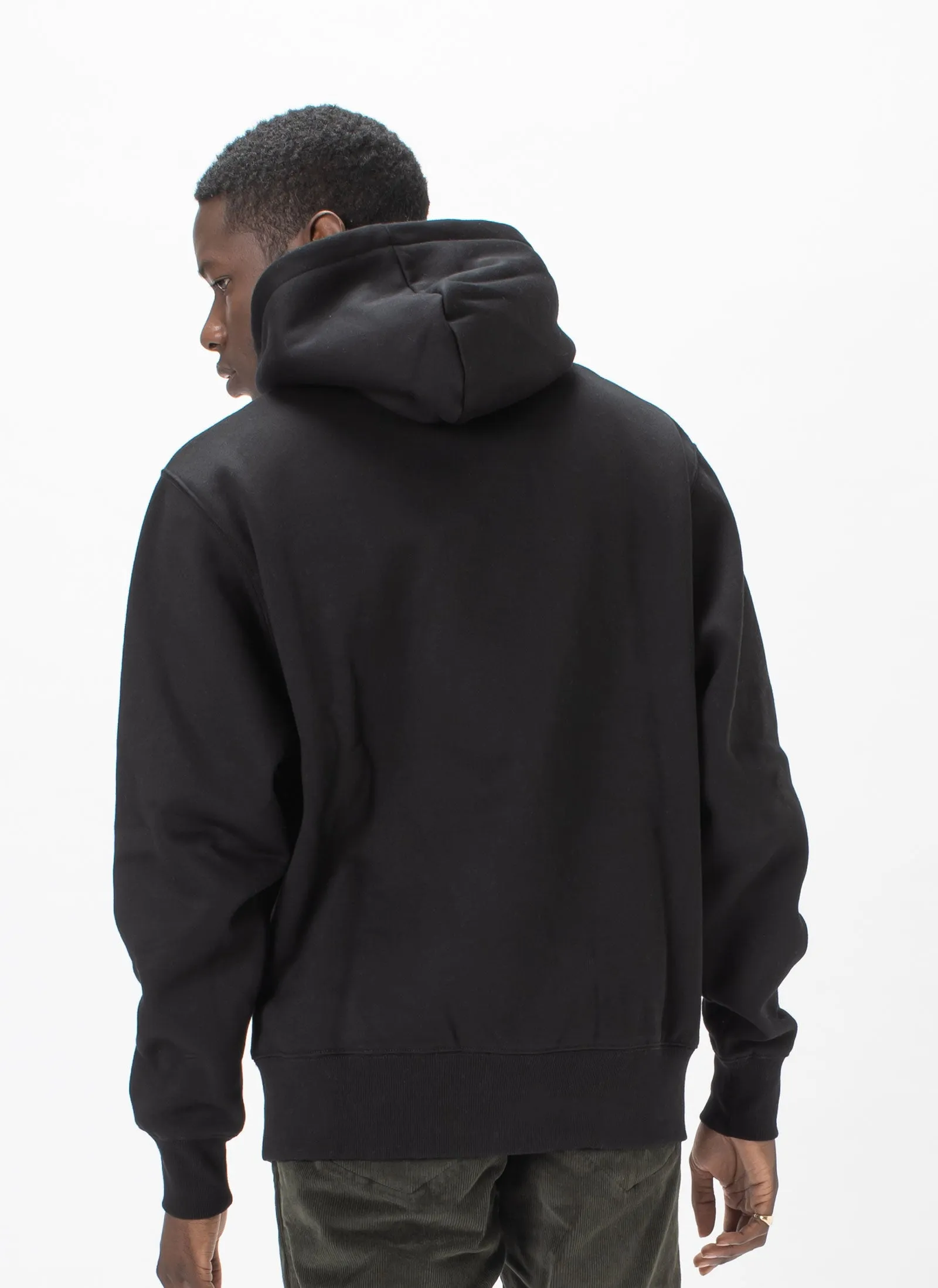 Leisure Micro Hood Sweat Black sold by Barney Cools product image thumbnail 5