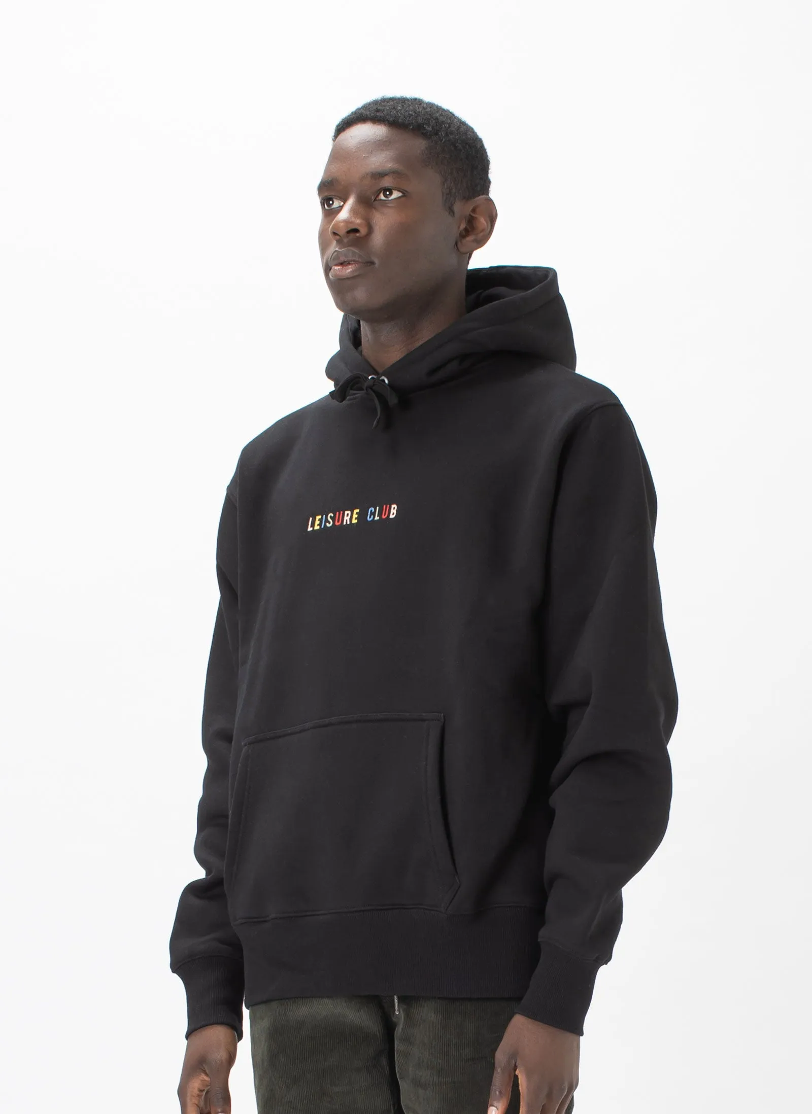 Leisure Micro Hood Sweat Black sold by Barney Cools product image thumbnail 3