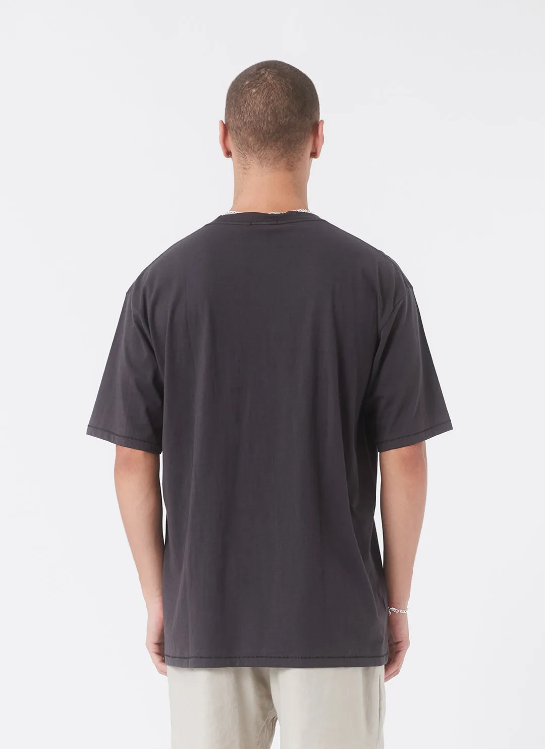 Beach Homie Tee Pigment Black sold by Barney Cools product image thumbnail 5