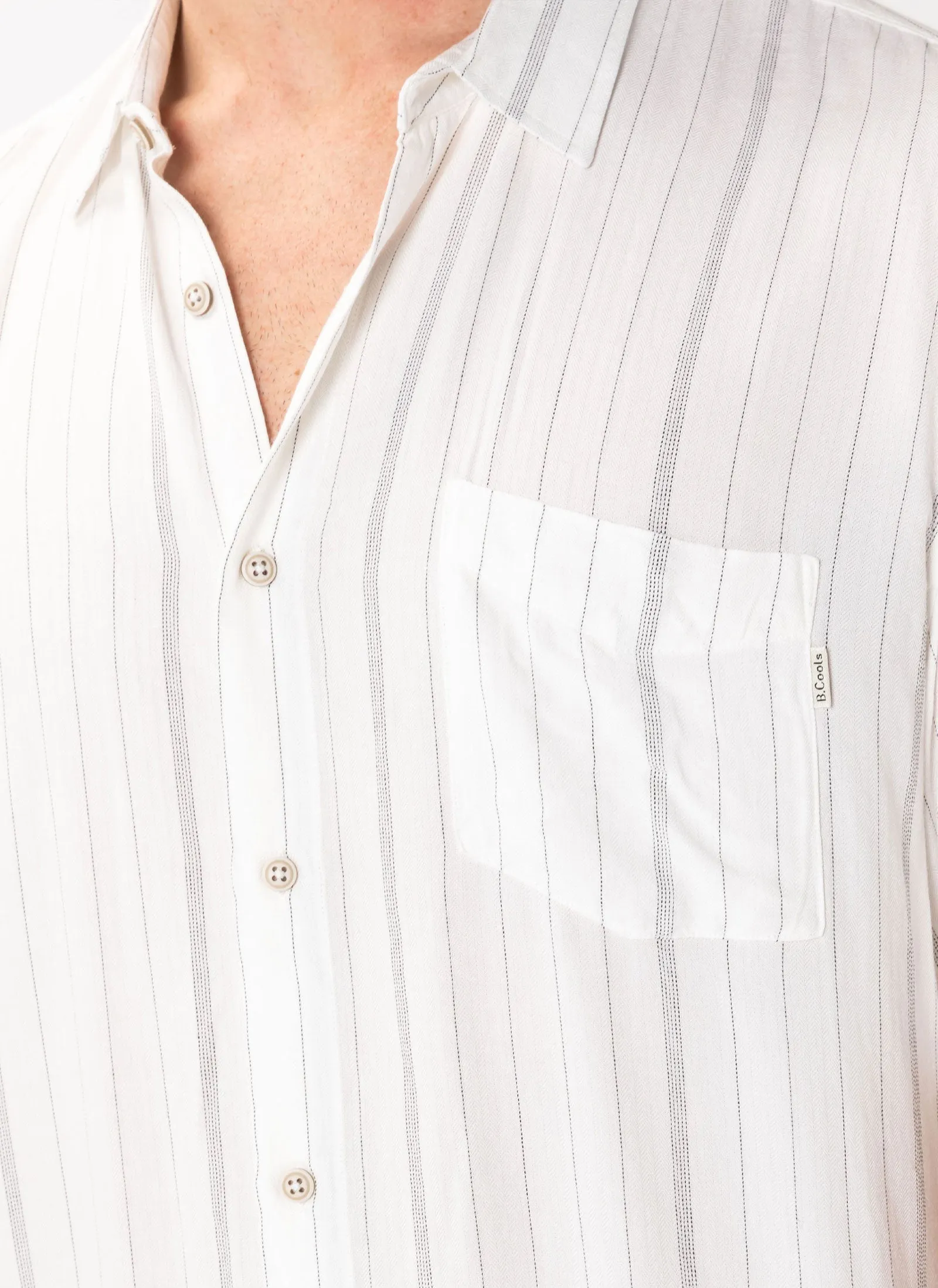 Holiday Shirt White Stripe sold by Barney Cools product image thumbnail 2