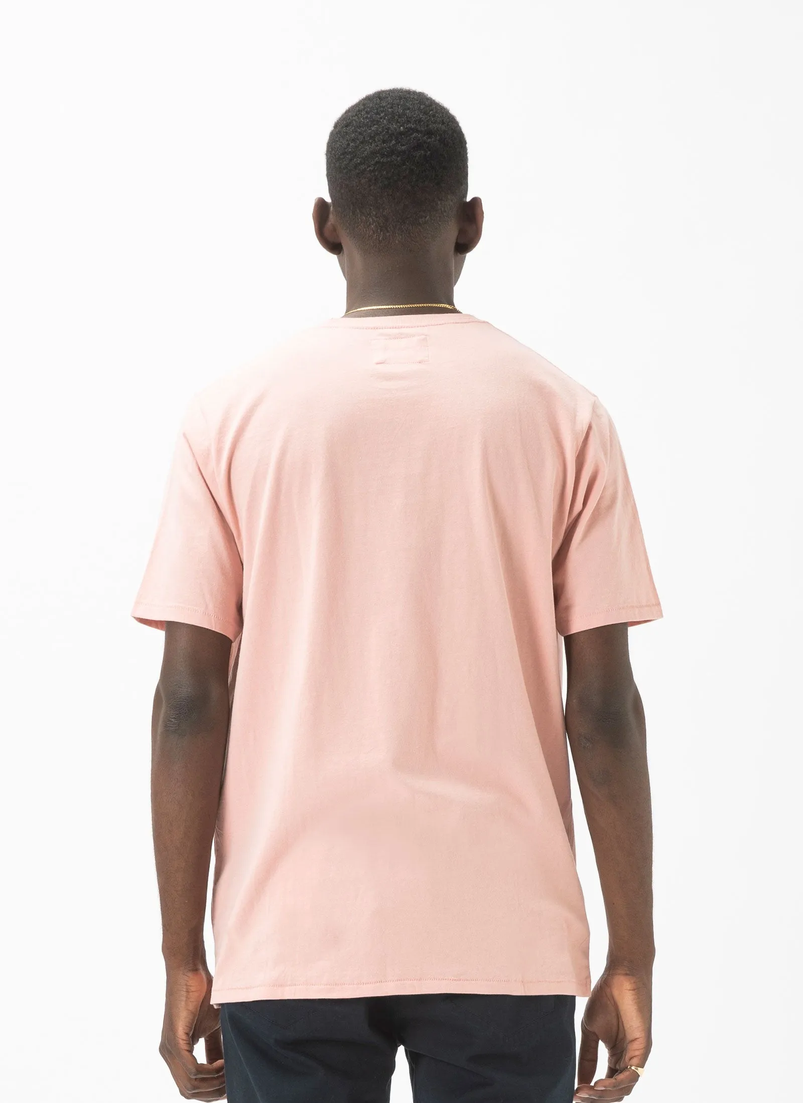 Badge Tee Dusty Pink sold by Barney Cools product image thumbnail 4