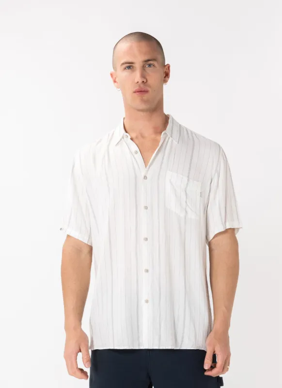 Holiday Shirt White Stripe sold by Barney Cools