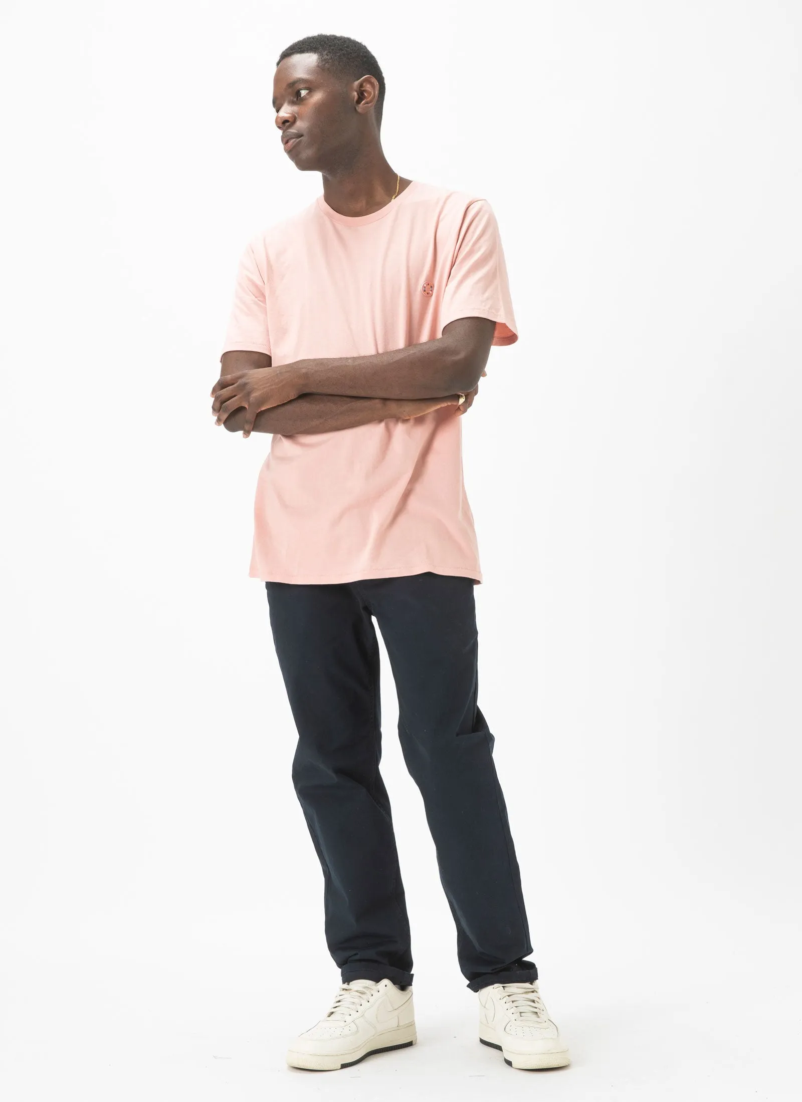 Badge Tee Dusty Pink sold by Barney Cools product image thumbnail 5