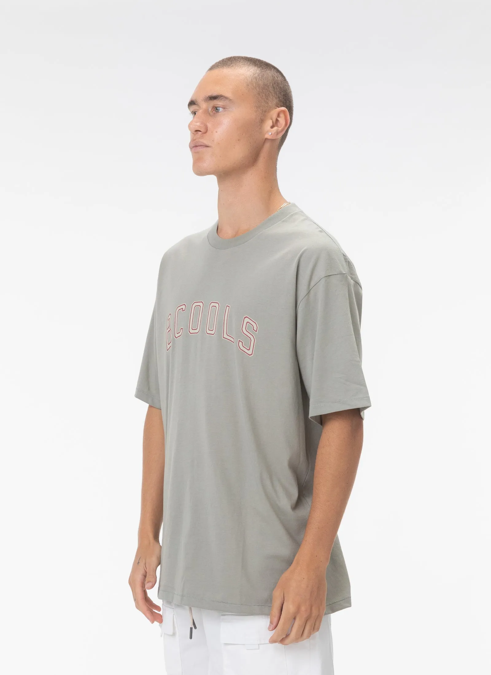 College Homie Tee Sage sold by Barney Cools product image thumbnail 3