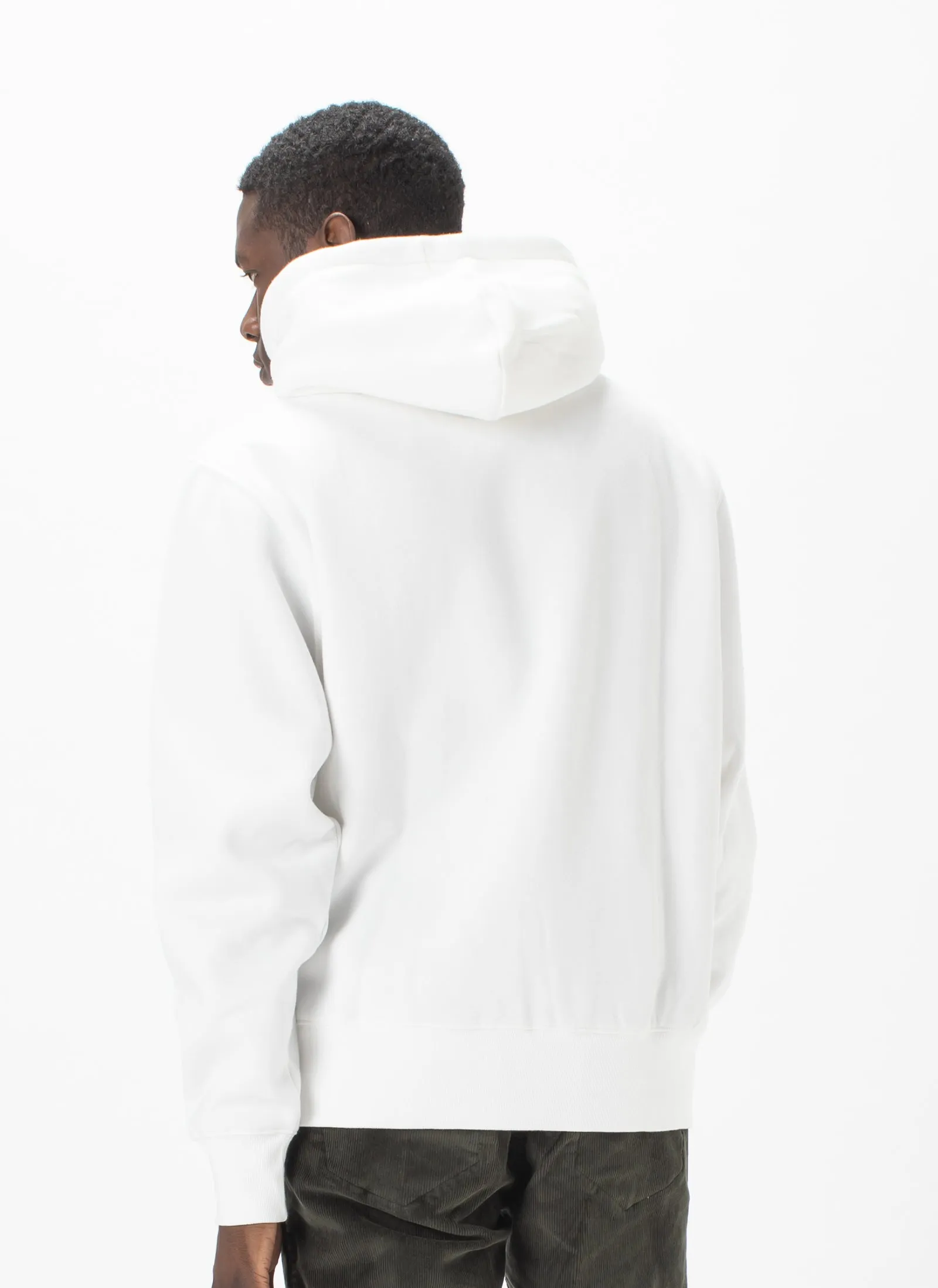 Leisure Micro Hood Sweatshirt White sold by Barney Cools product image thumbnail 5