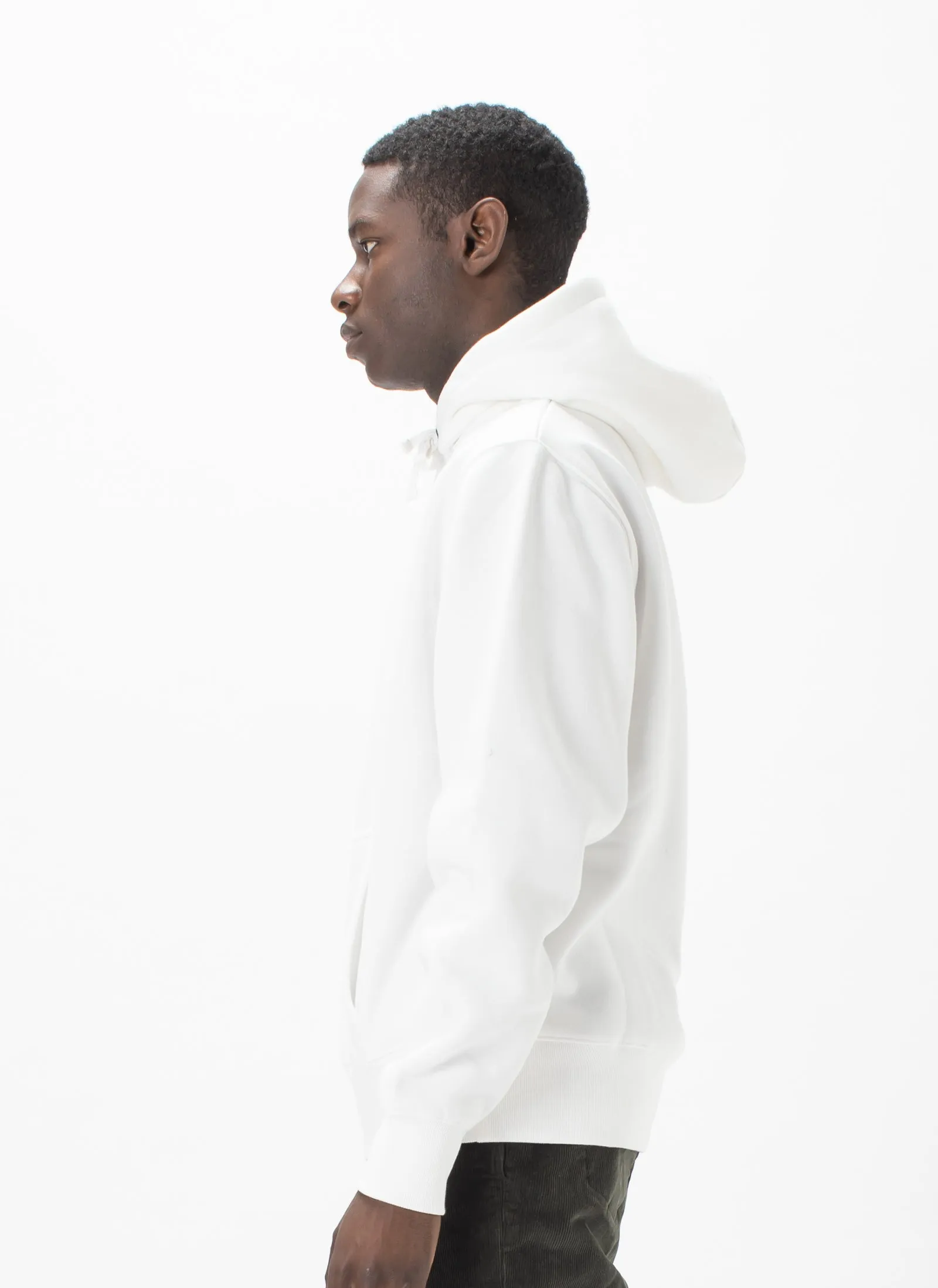 Leisure Micro Hood Sweatshirt White sold by Barney Cools product image thumbnail 4