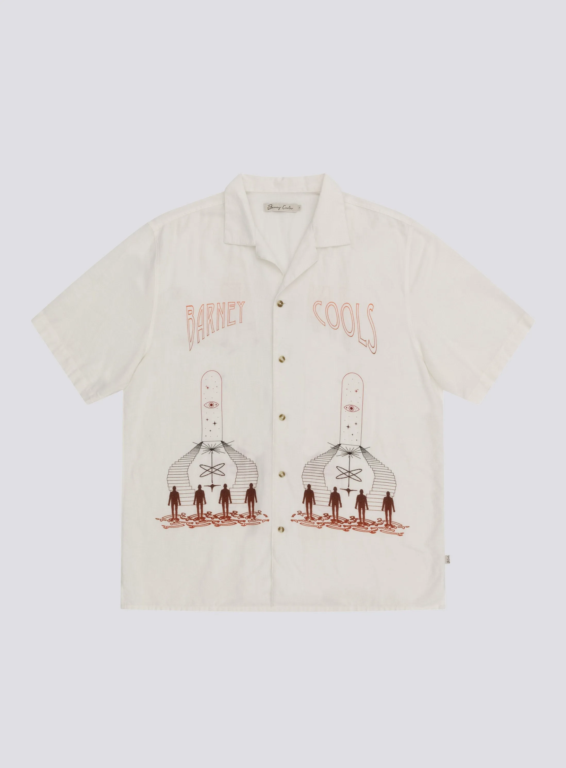 Resort Shirt Vintage White Oasis sold by Barney Cools product image thumbnail 2