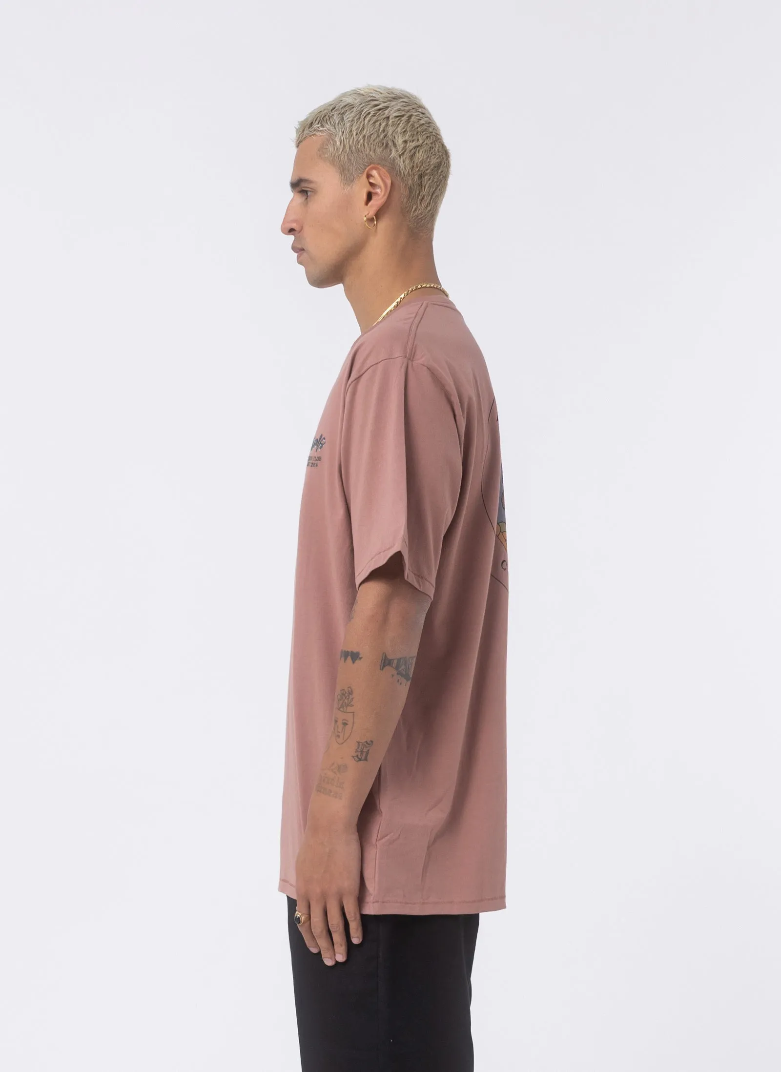 Kick Back Tee Clay sold by Barney Cools product image thumbnail 5