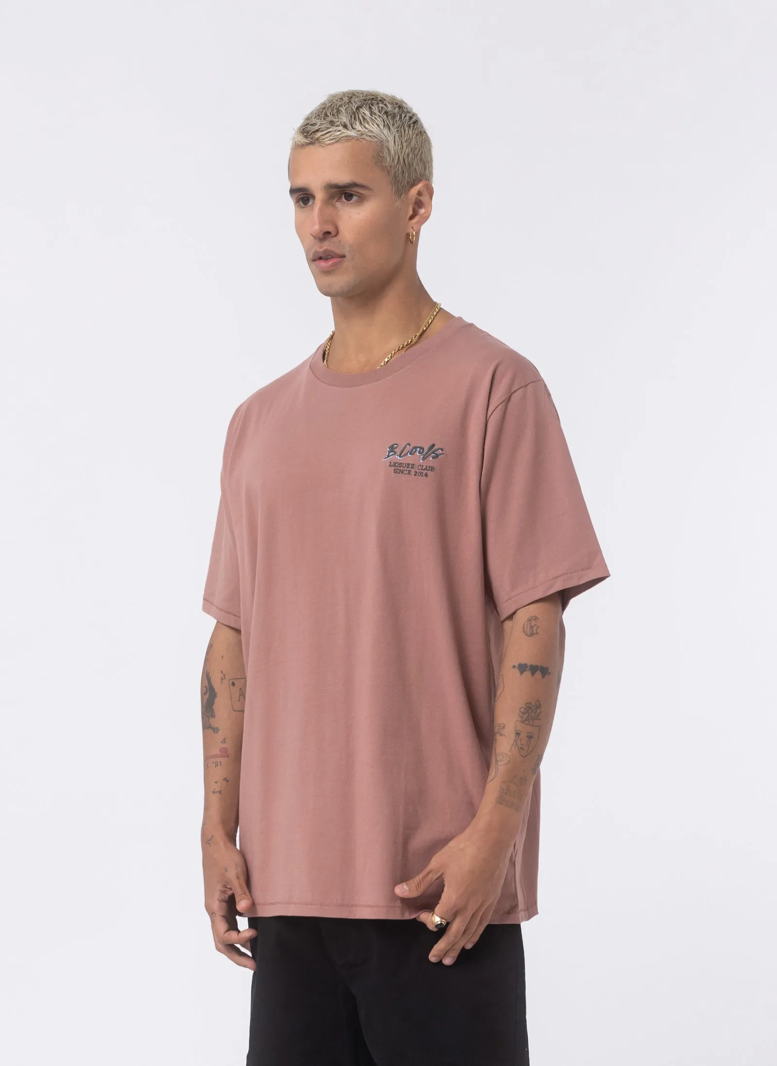 Kick Back Tee Clay sold by Barney Cools product image thumbnail 3